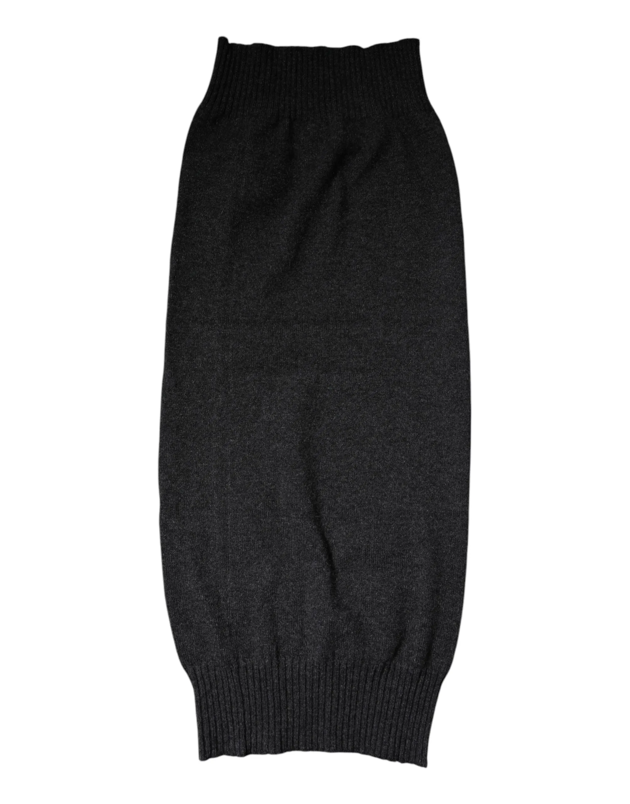 Dolce & Gabbana Cashmere Knitted Neck Warmer Foulard Men's Scarf