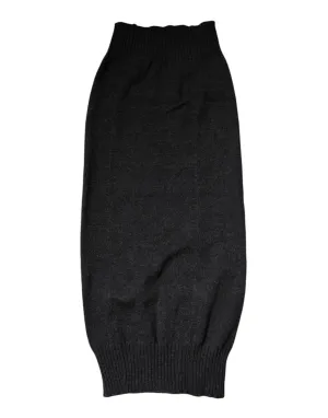 Dolce & Gabbana Cashmere Knitted Neck Warmer Foulard Men's Scarf