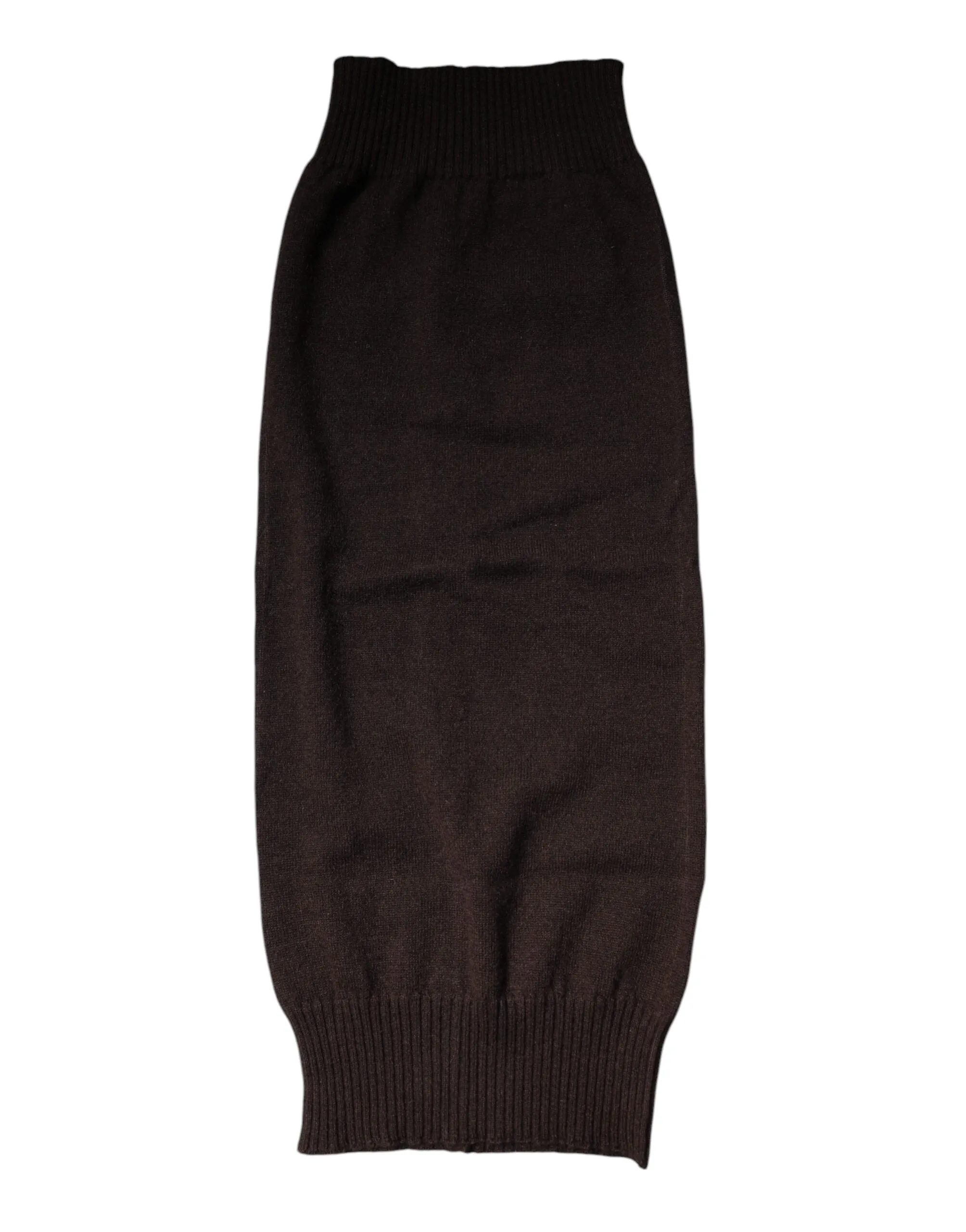 Dolce & Gabbana Cashmere Knitted Neck Warmer Foulard Men's Scarf
