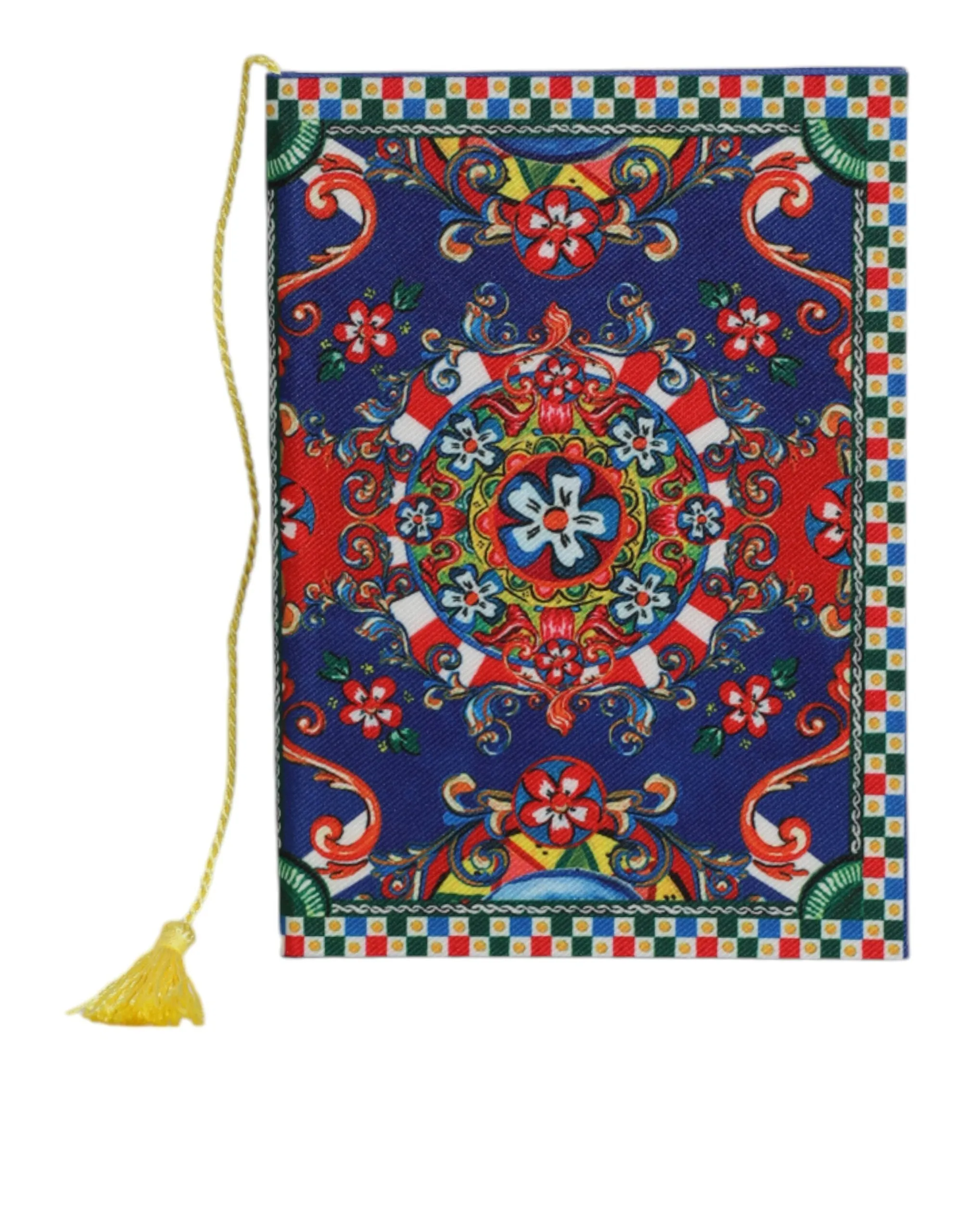 Dolce & Gabbana multi Polyester Carretto Siciliano Print Men's Notebook