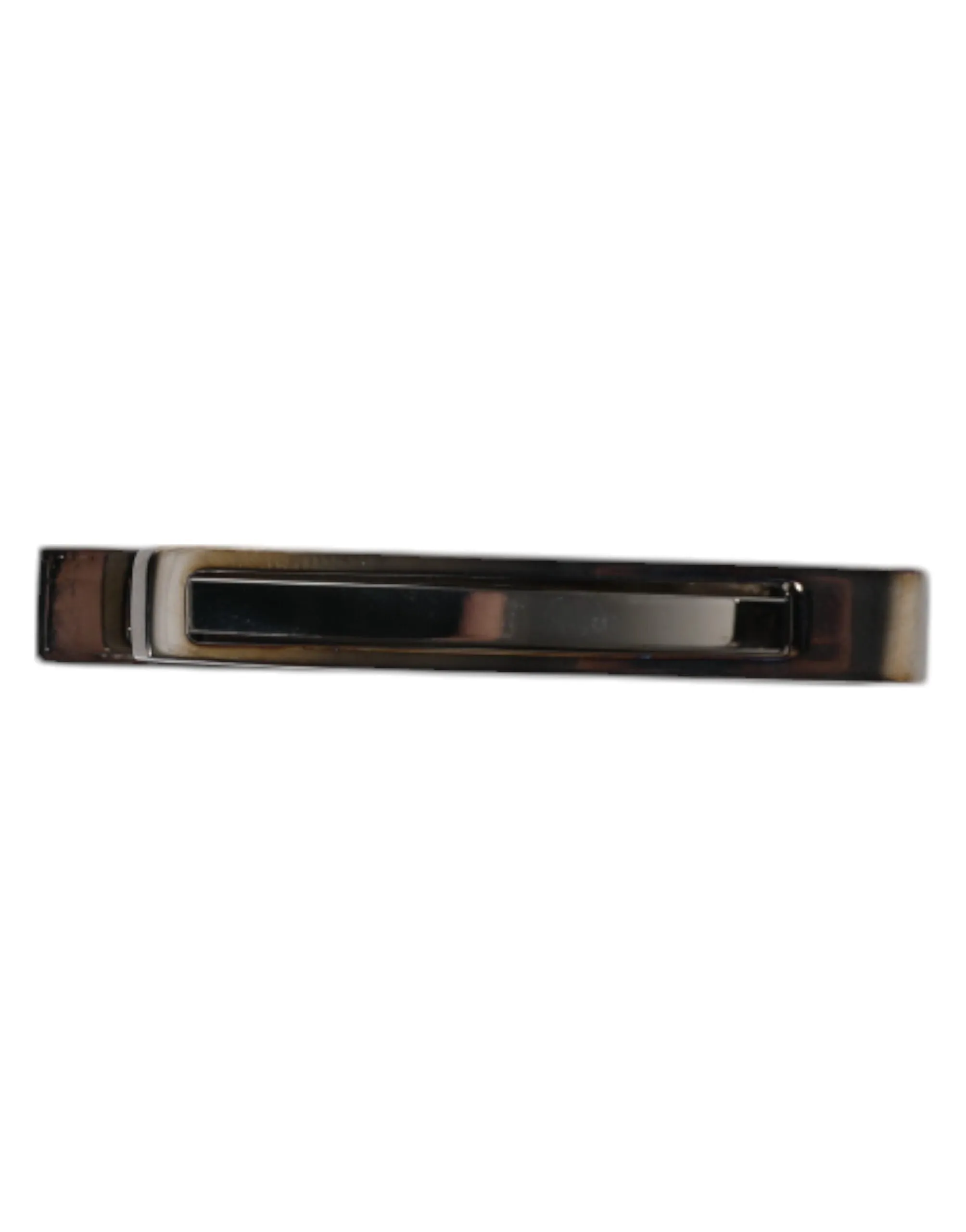 Dolce & Gabbana Tone Brass Logo Branded Tie Clip Men's Bar