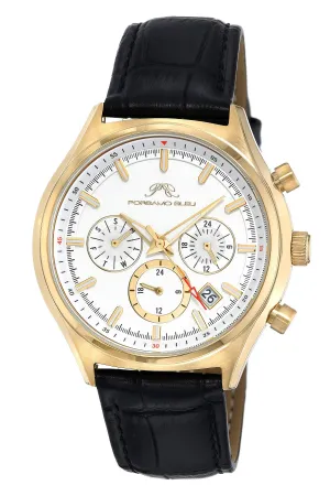 Dylan Men's Leather Watch, 872ADYL