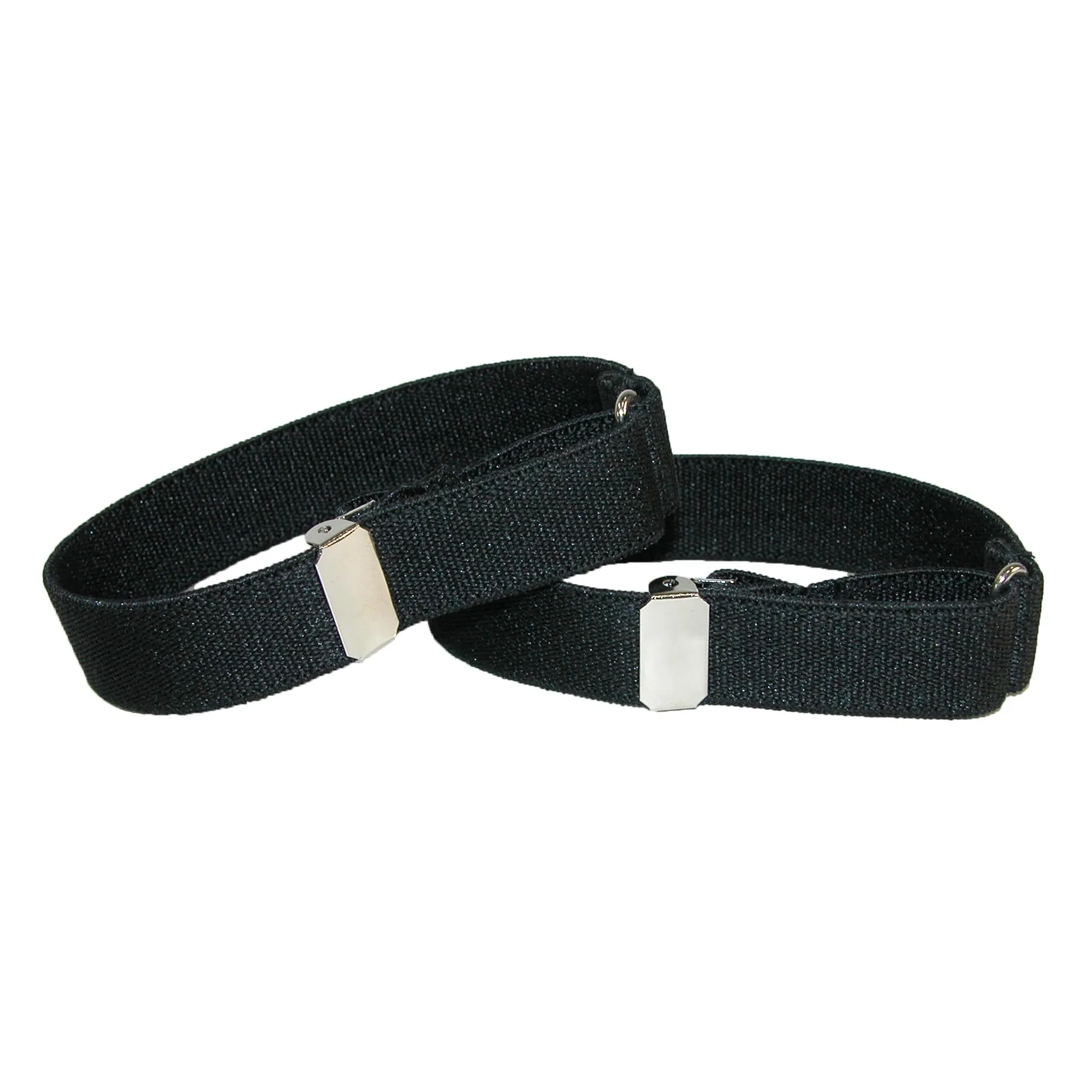 Elastic .75 Inch Wide Solid Color Adjustable Sleeve Garter