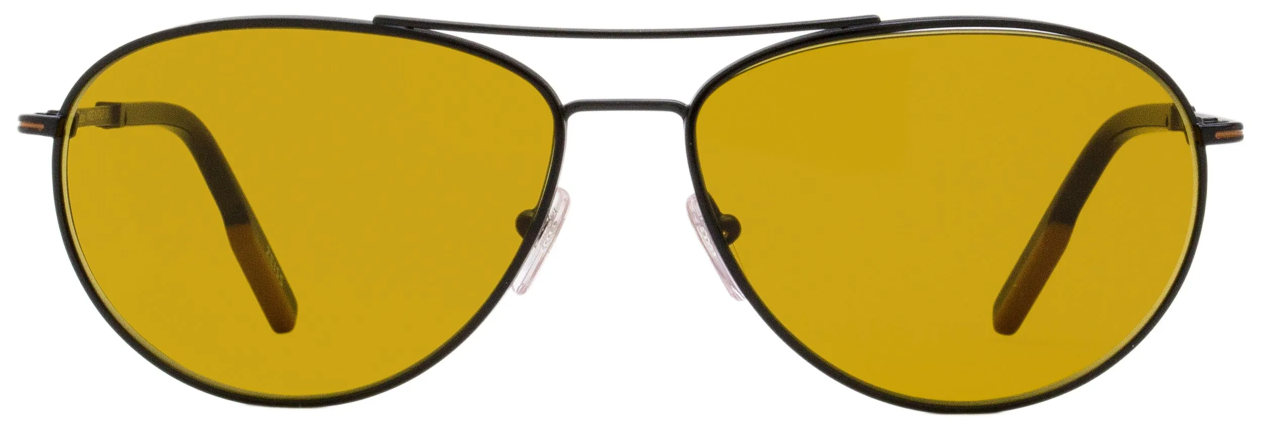 Ermenegildo Zegna Men's Aviator Sunglasses EZ0139 02E Matte Black 62mm