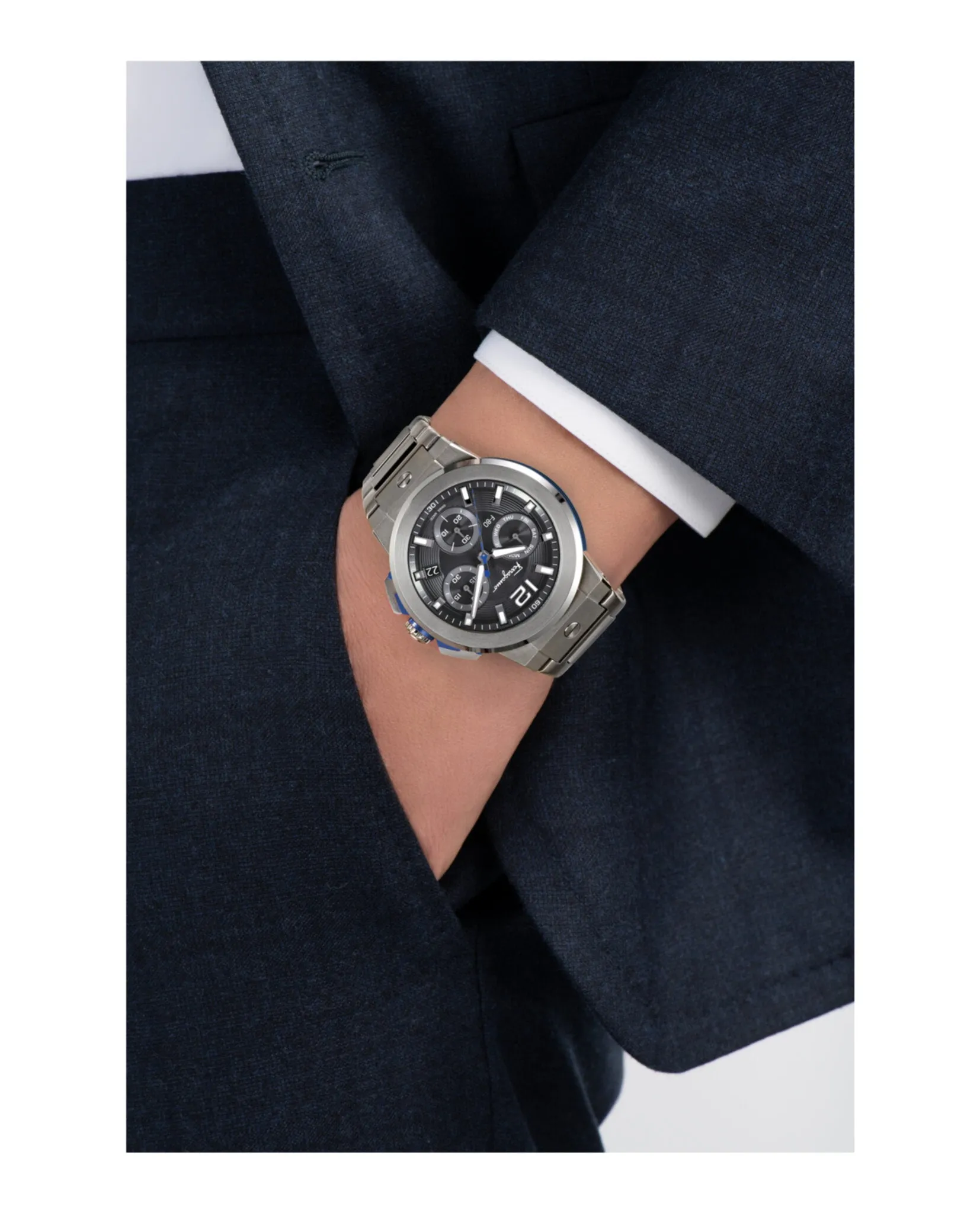 F-80 Titanium Tech Bracelet Watch