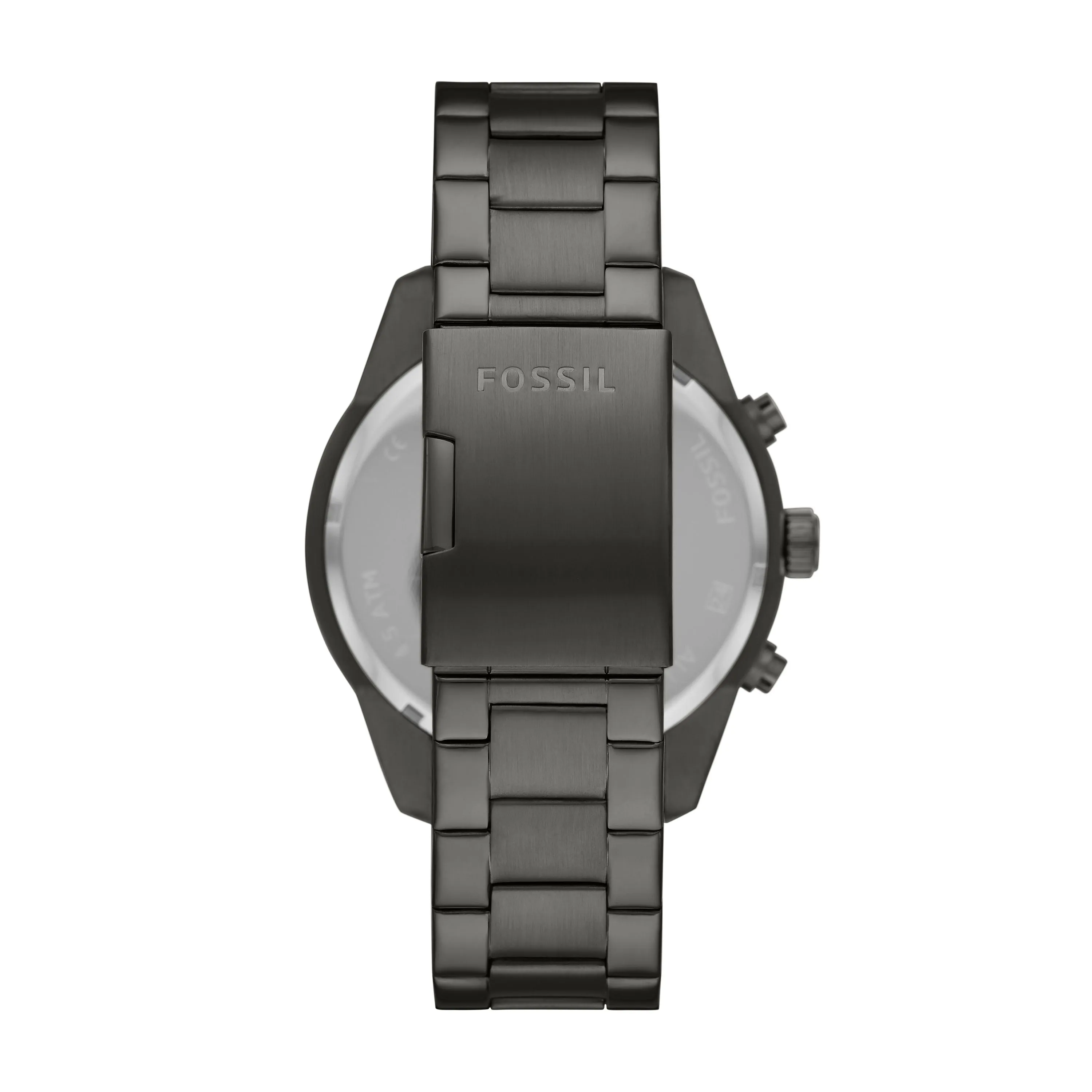 Fossil Men's Brox Multifunction, Smoke Stainless Steel Watch