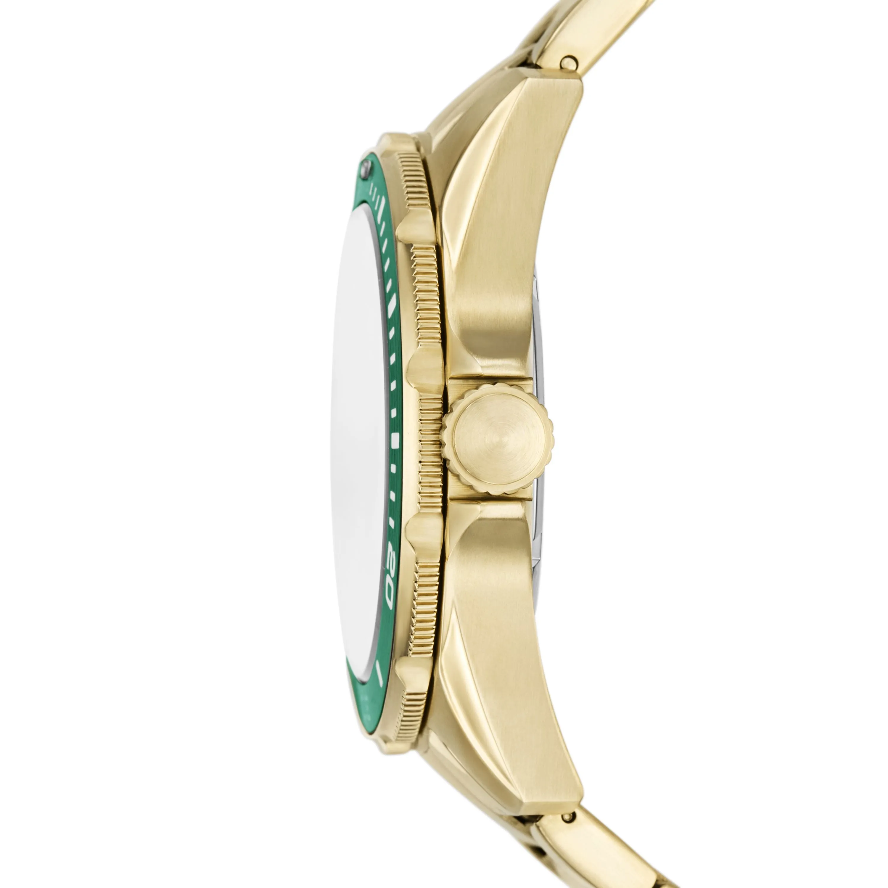 Fossil Men's Dalton Three-Hand, Gold-Tone Stainless Steel Watch