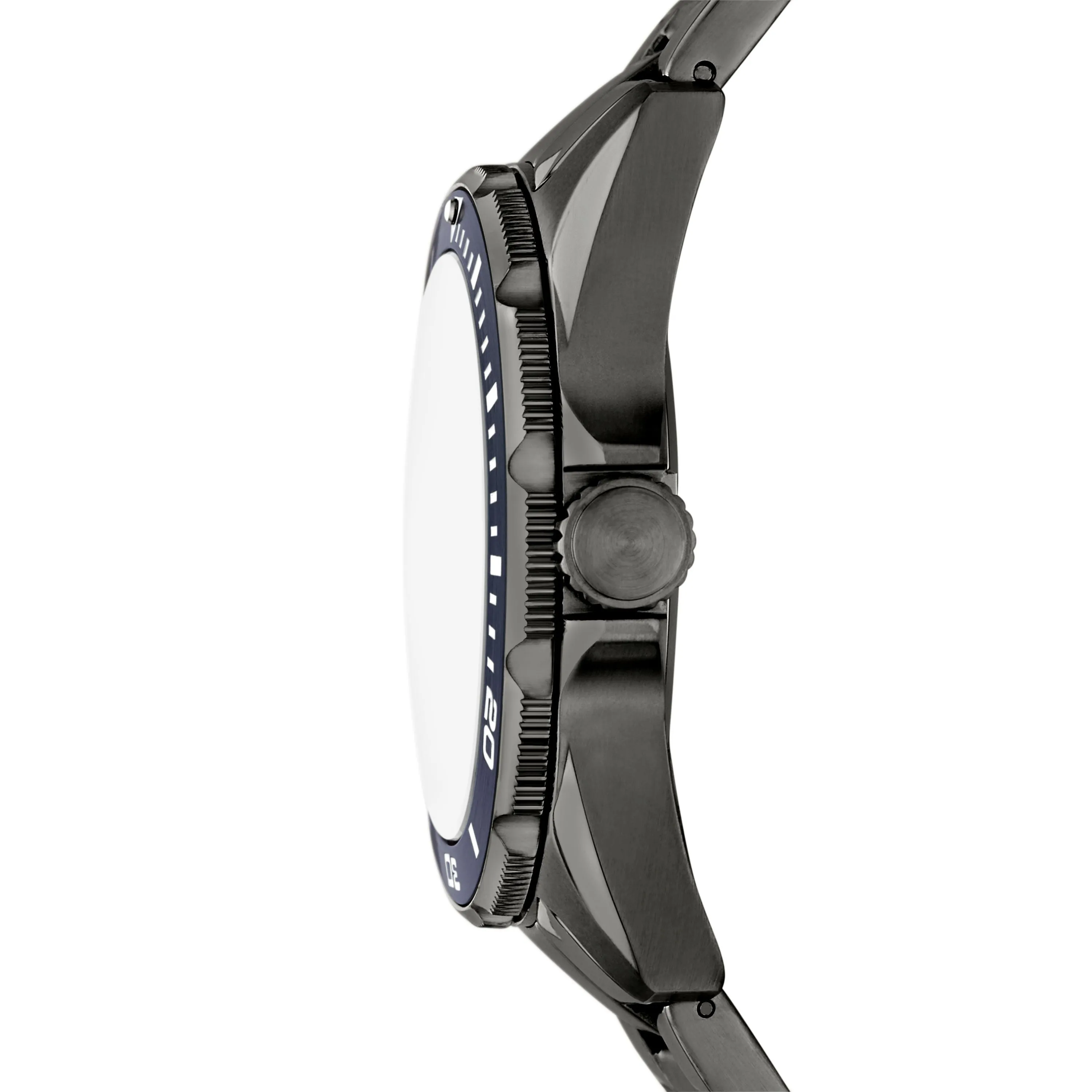 Fossil Men's Dalton Three-Hand, Gunmetal Stainless Steel Watch