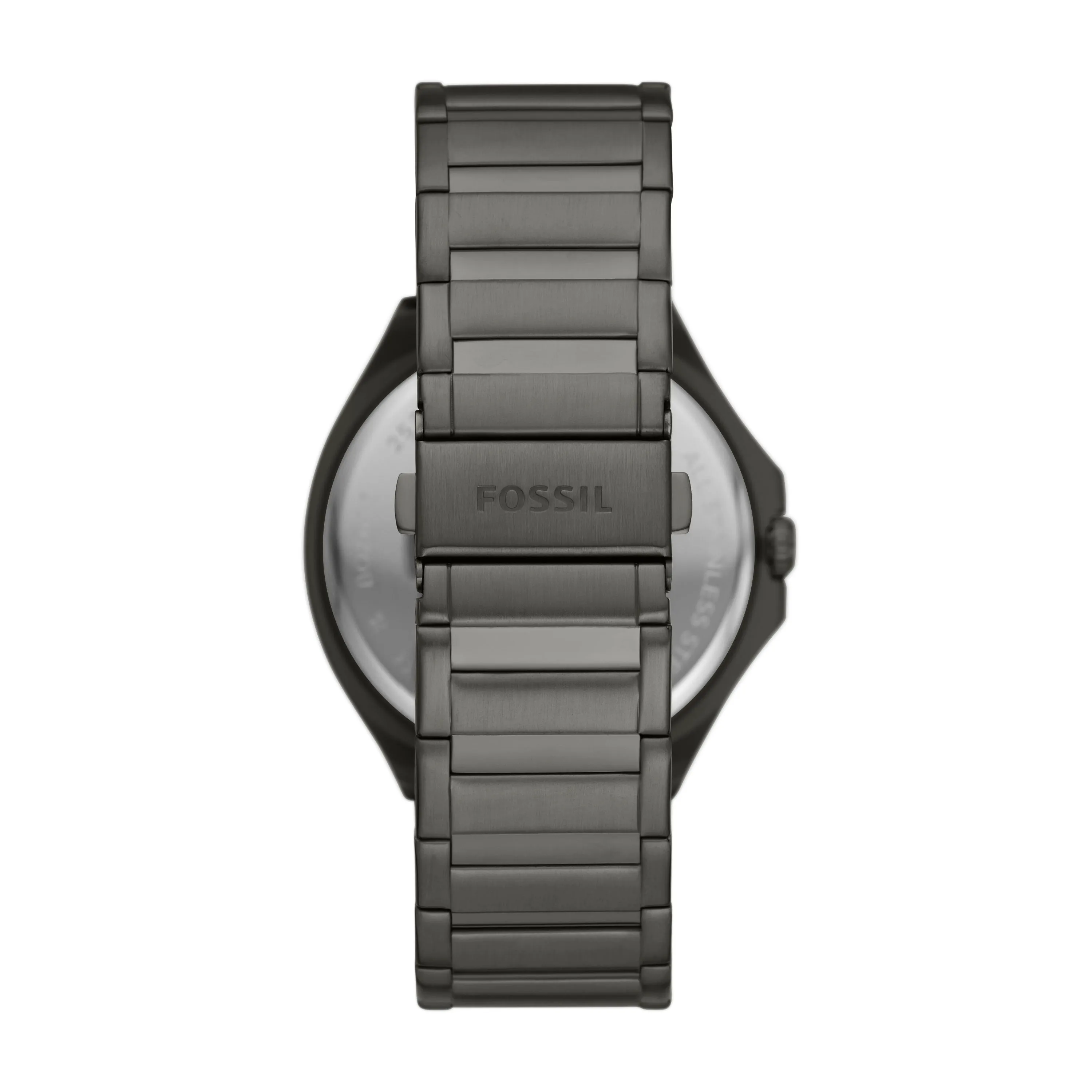 Fossil Men's Evanston Multifunction, Gunmetal-Tone Stainless Steel Watch