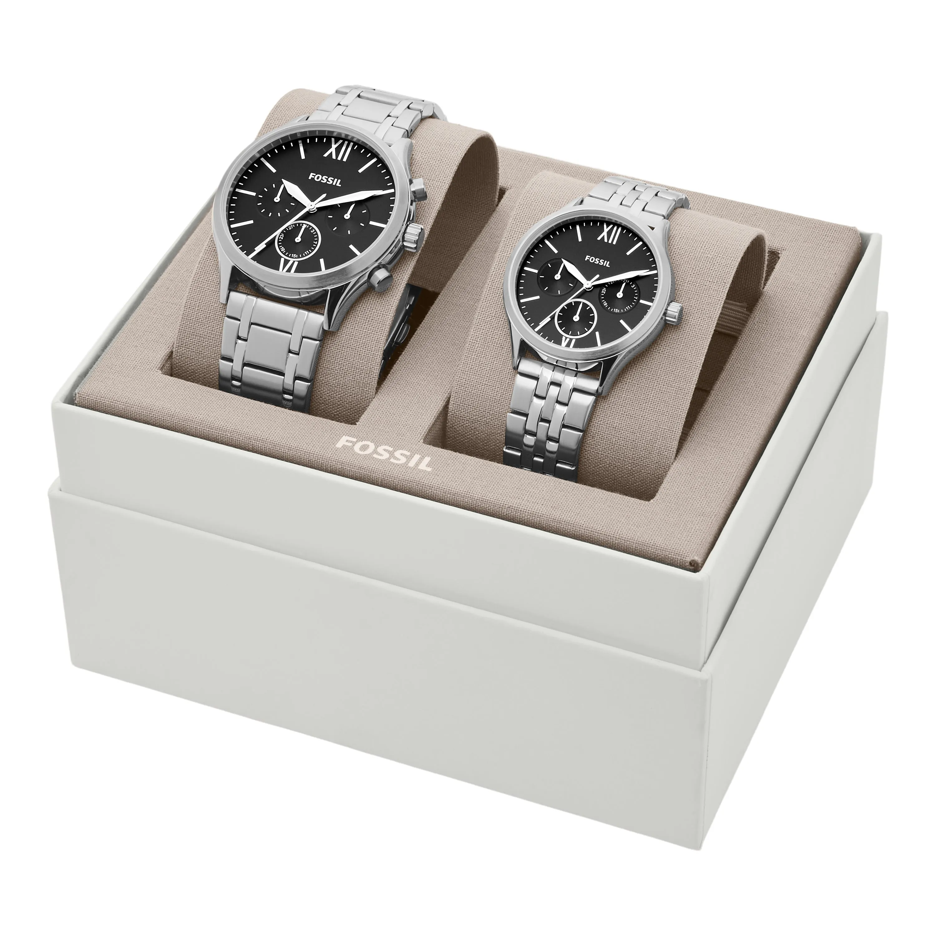 Fossil Men's Fenmore Midsize Multifunction, Stainless Steel Watch