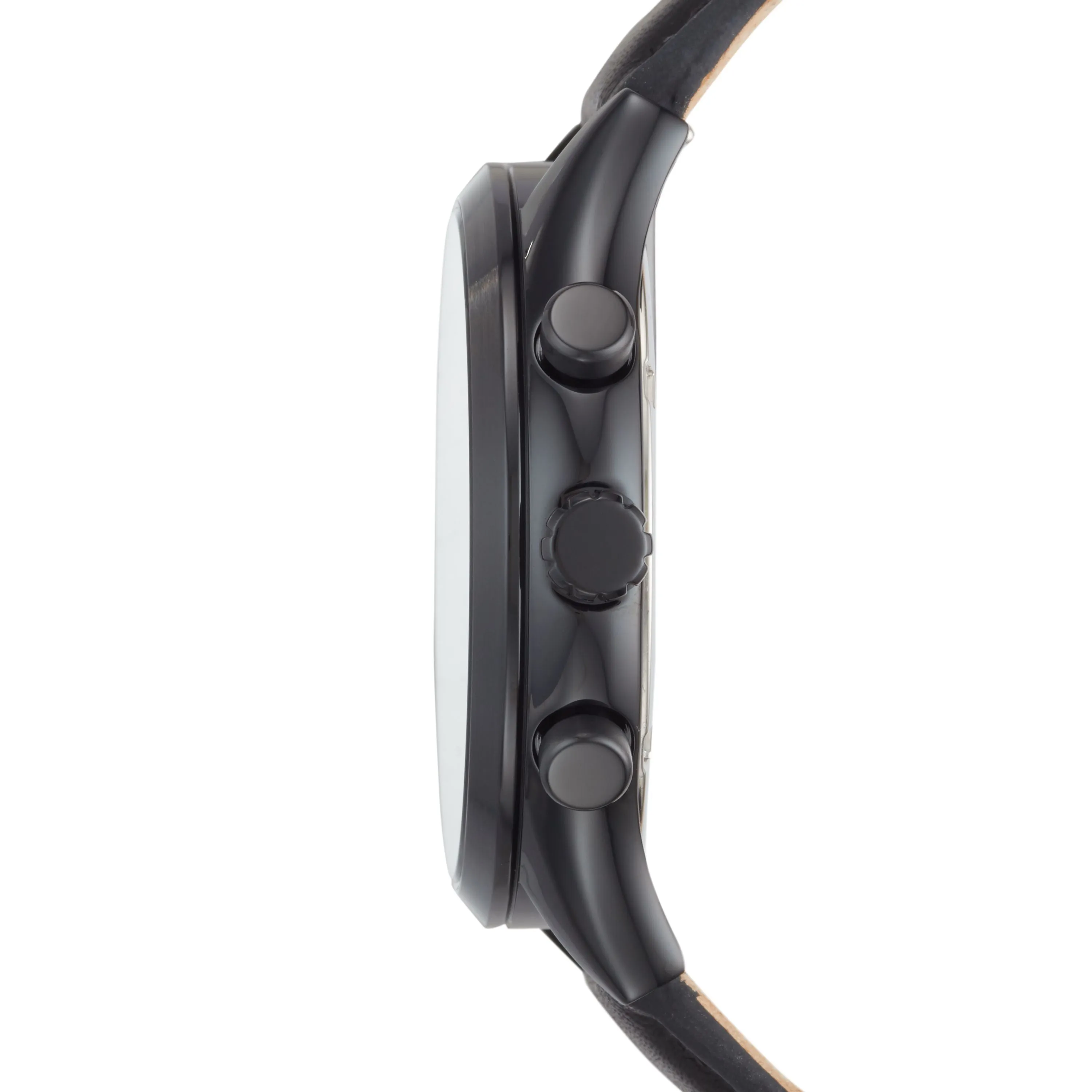 Fossil Men's Fenmore Multifunction, Black-Tone Stainless Steel