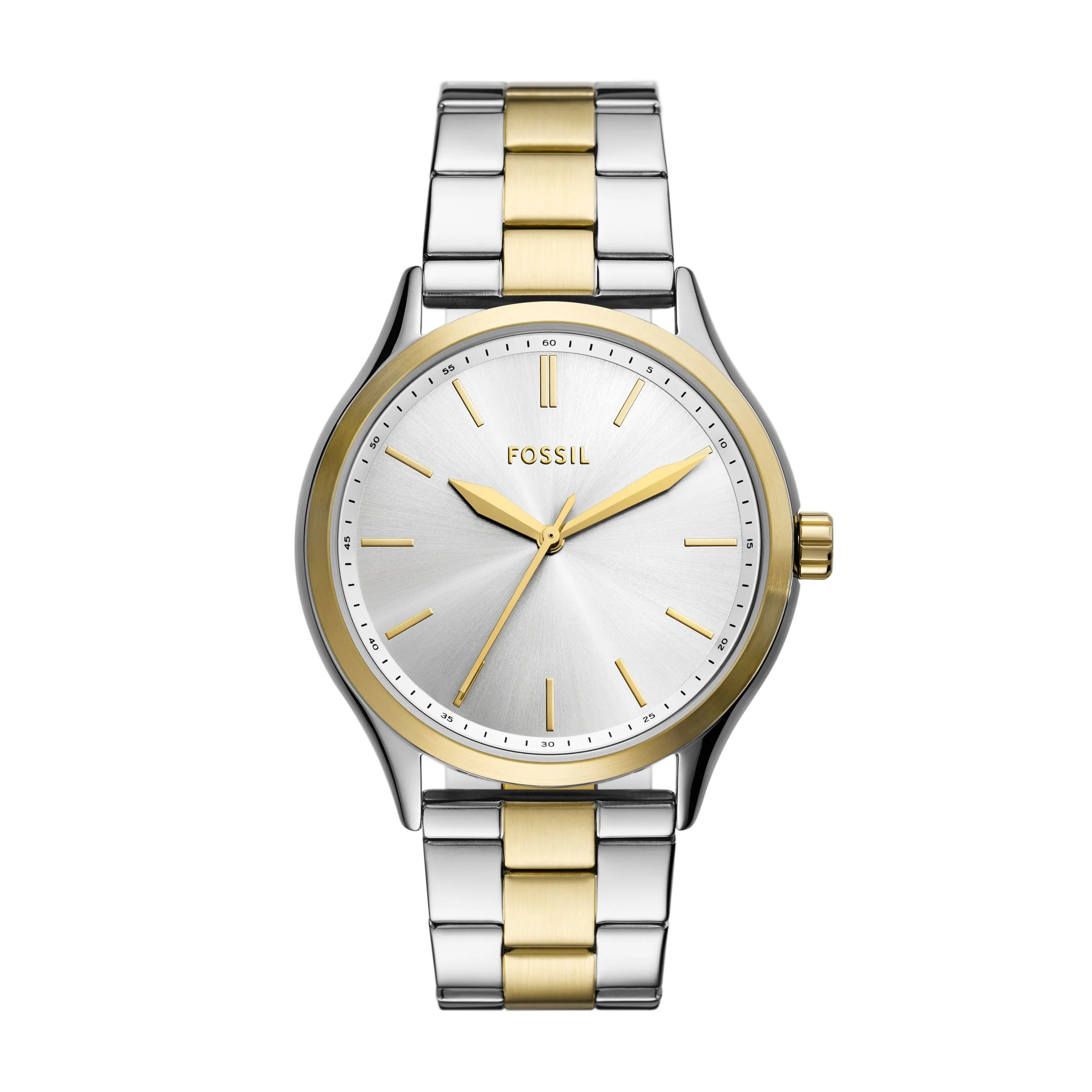 Fossil Men's Fenmore Three-Hand, Two-Tone Stainless Steel Watch