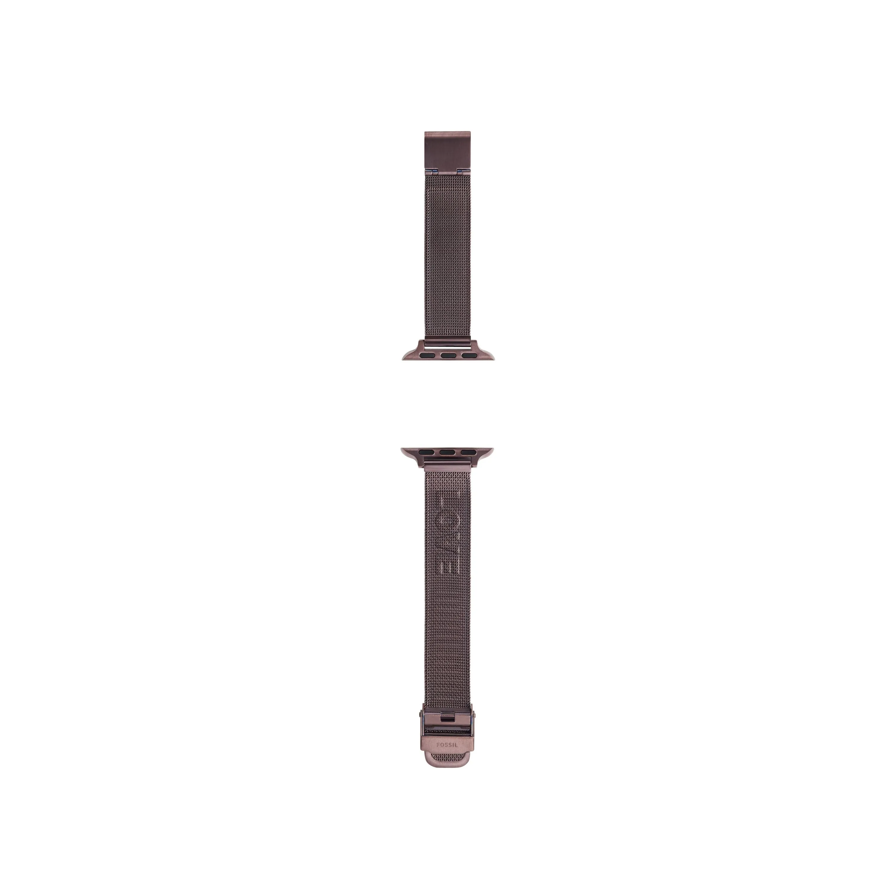 Fossil Women's 38mm/40mm/41mm Wine Stainless Steel Mesh Band for Apple Watch