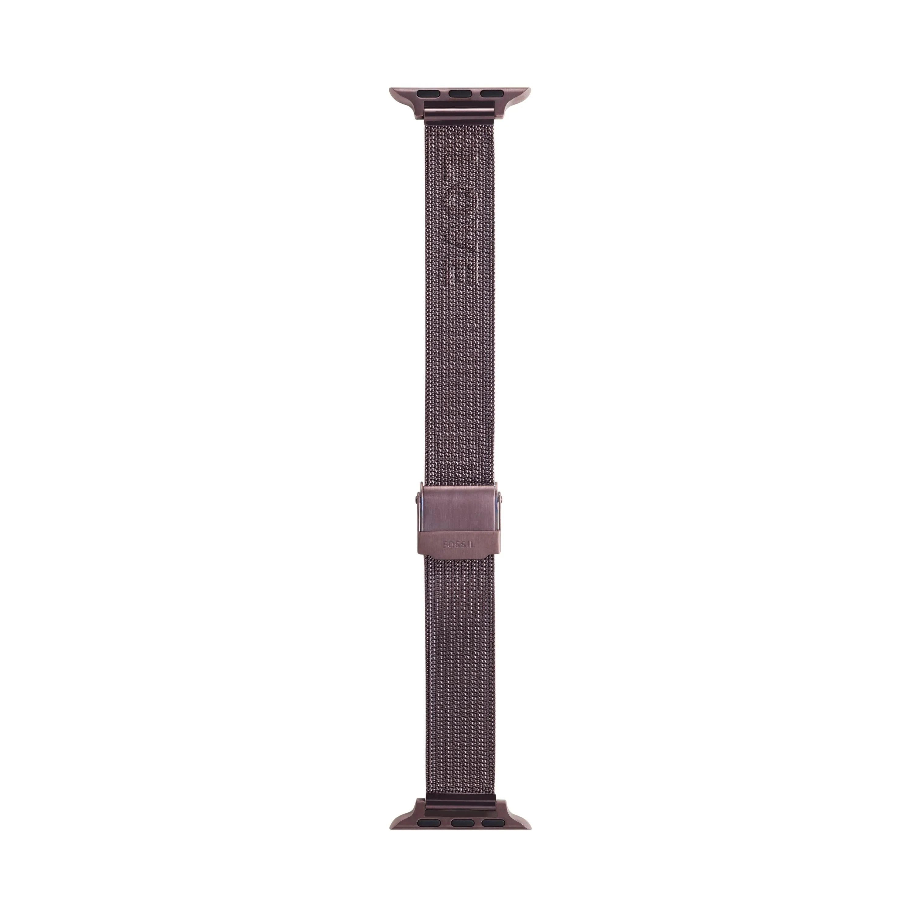 Fossil Women's 38mm/40mm/41mm Wine Stainless Steel Mesh Band for Apple Watch