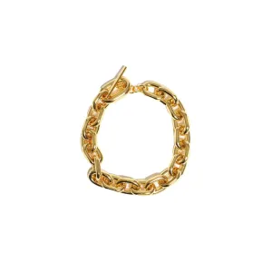 Gold Metal Chain Necklace