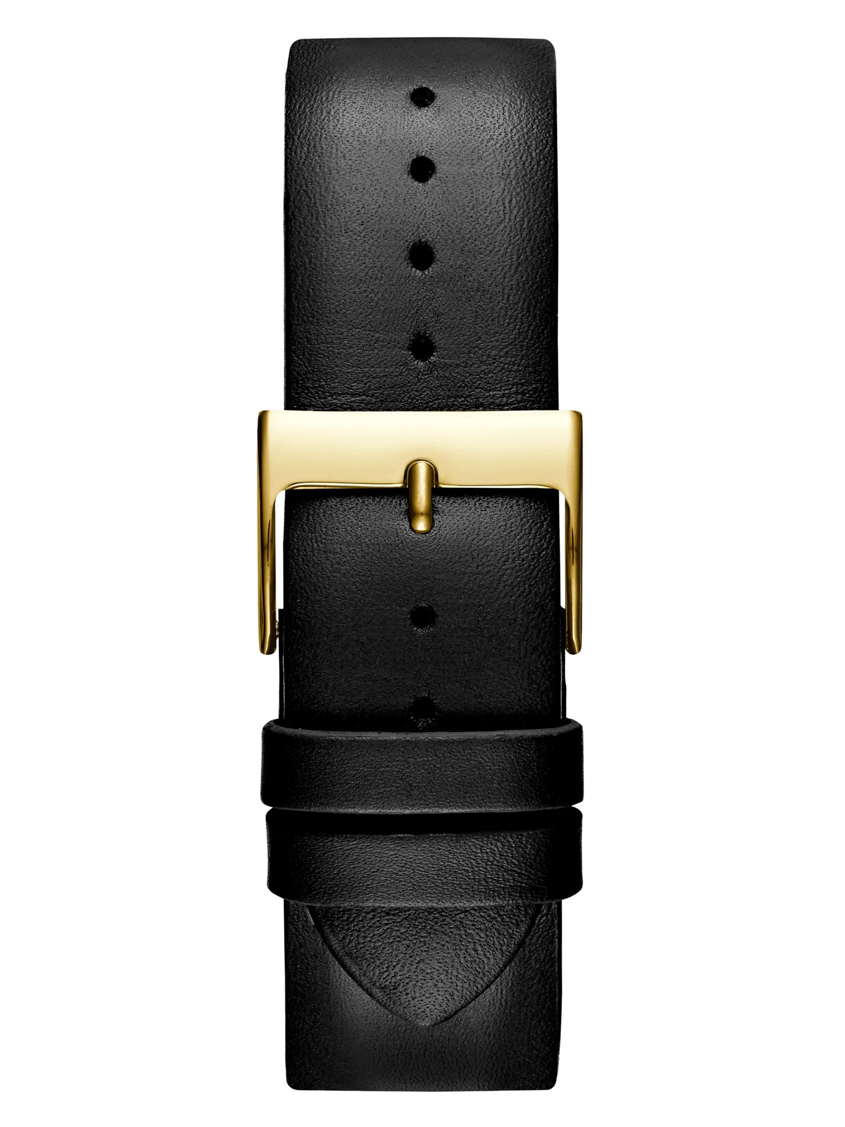 Gold-Tone and Leather Multifunction Watch