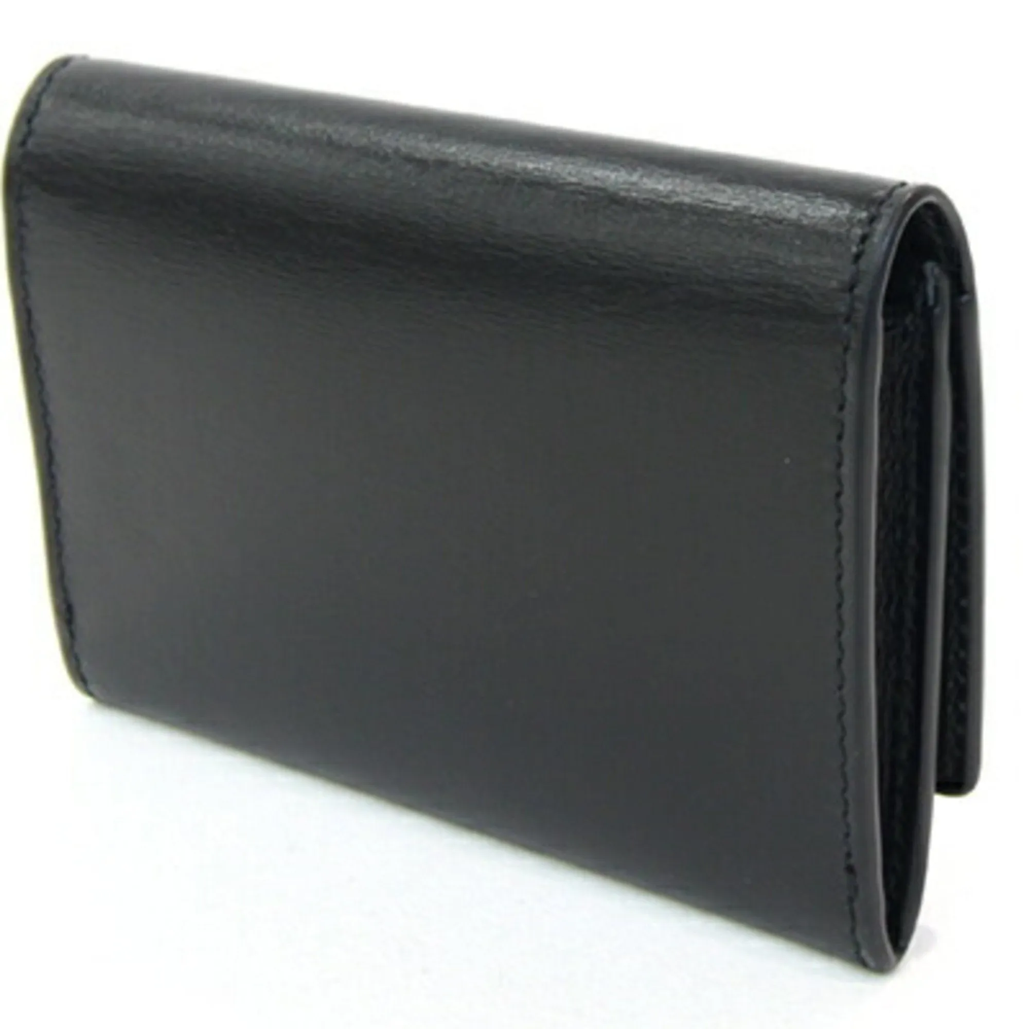 Gucci Leather Business Card Case (Pre-Owned)