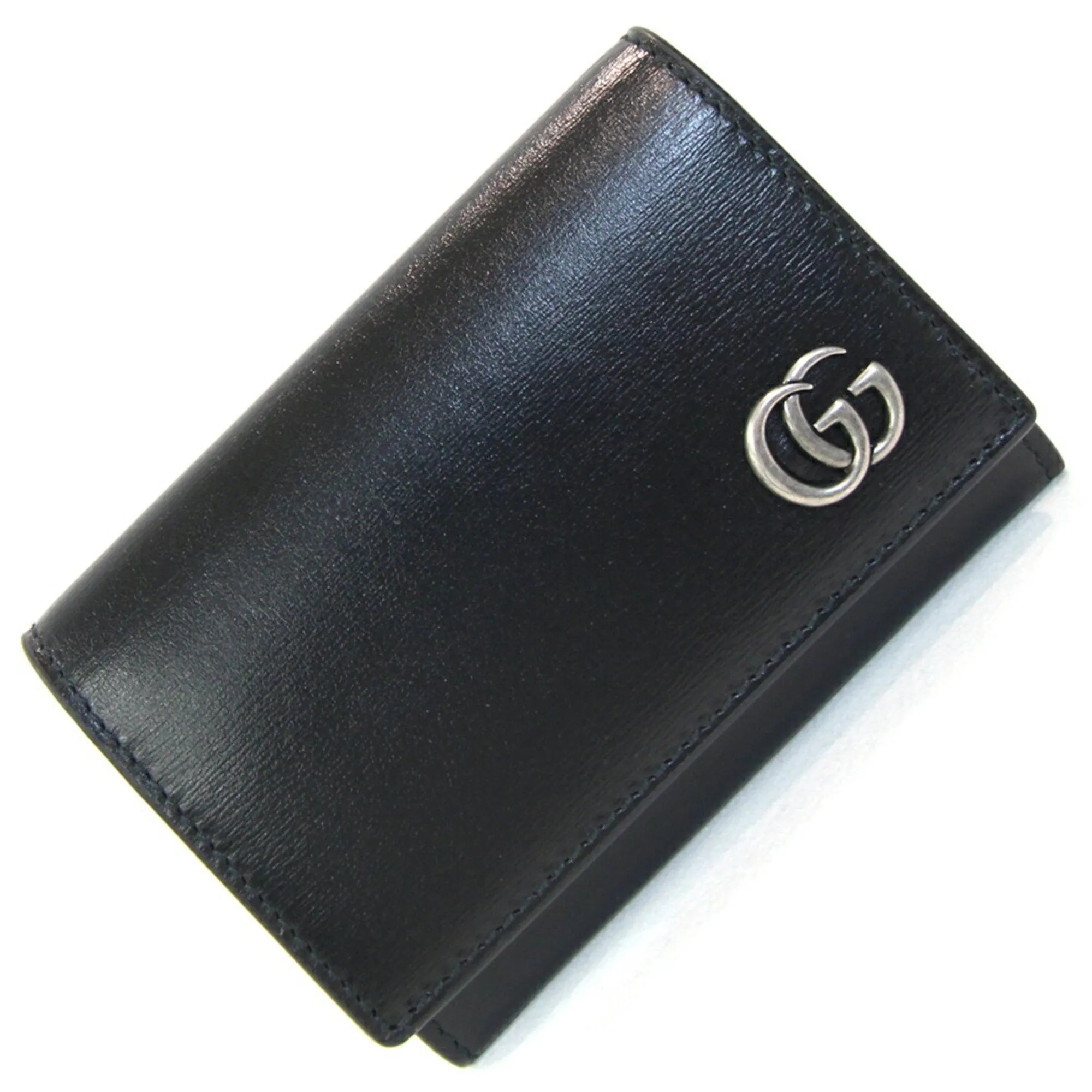 Gucci Leather Business Card Case (Pre-Owned)