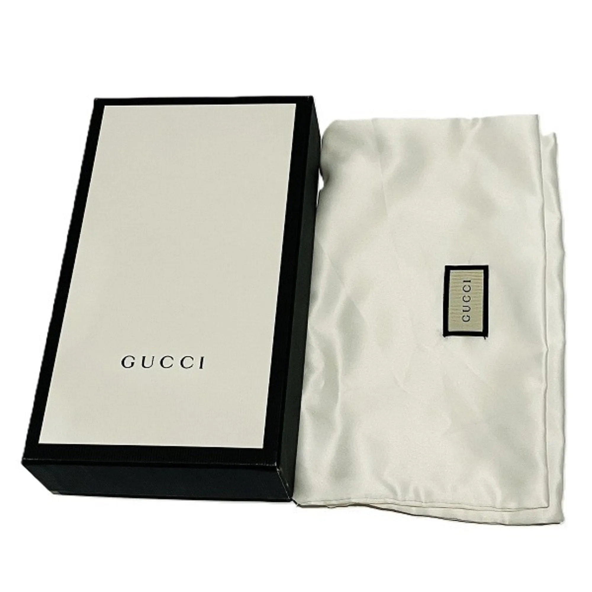 Gucci Leather Long Bill Wallet (Bi-Fold) (Pre-Owned)