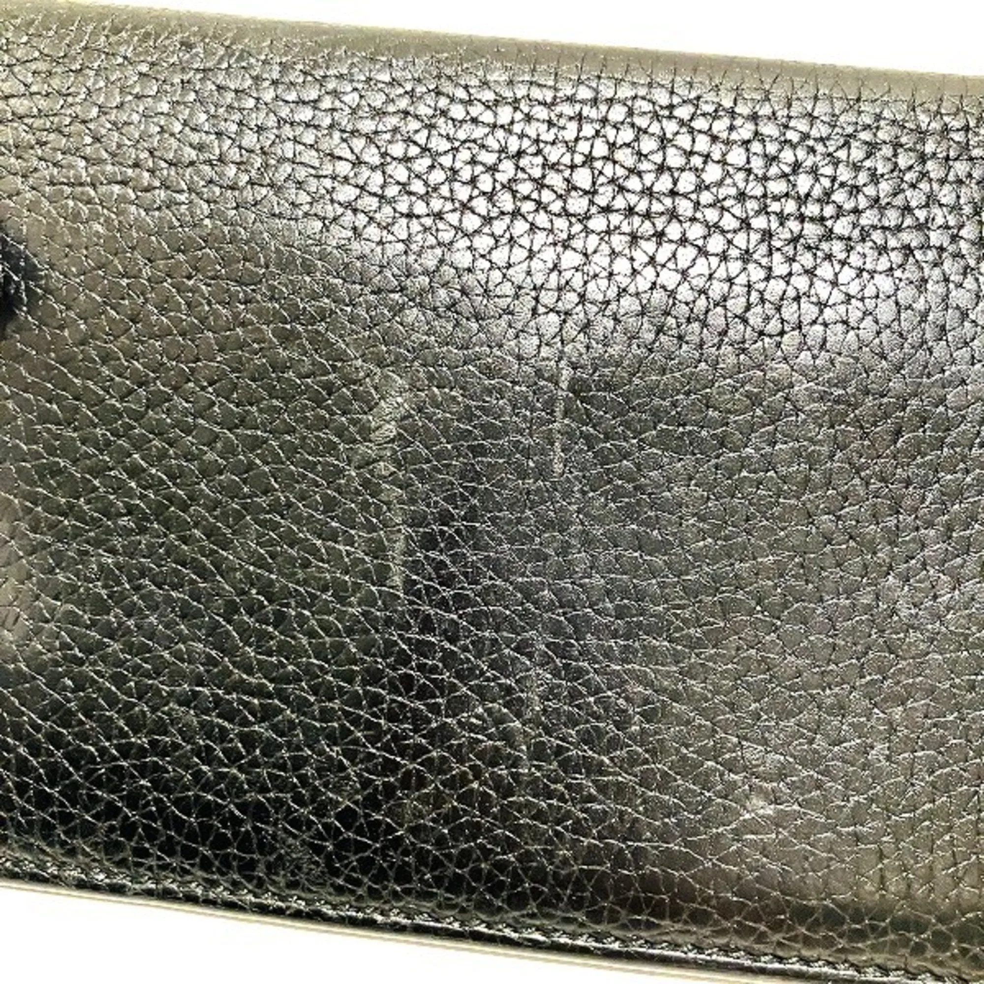 Gucci Leather Long Bill Wallet (Bi-Fold) (Pre-Owned)