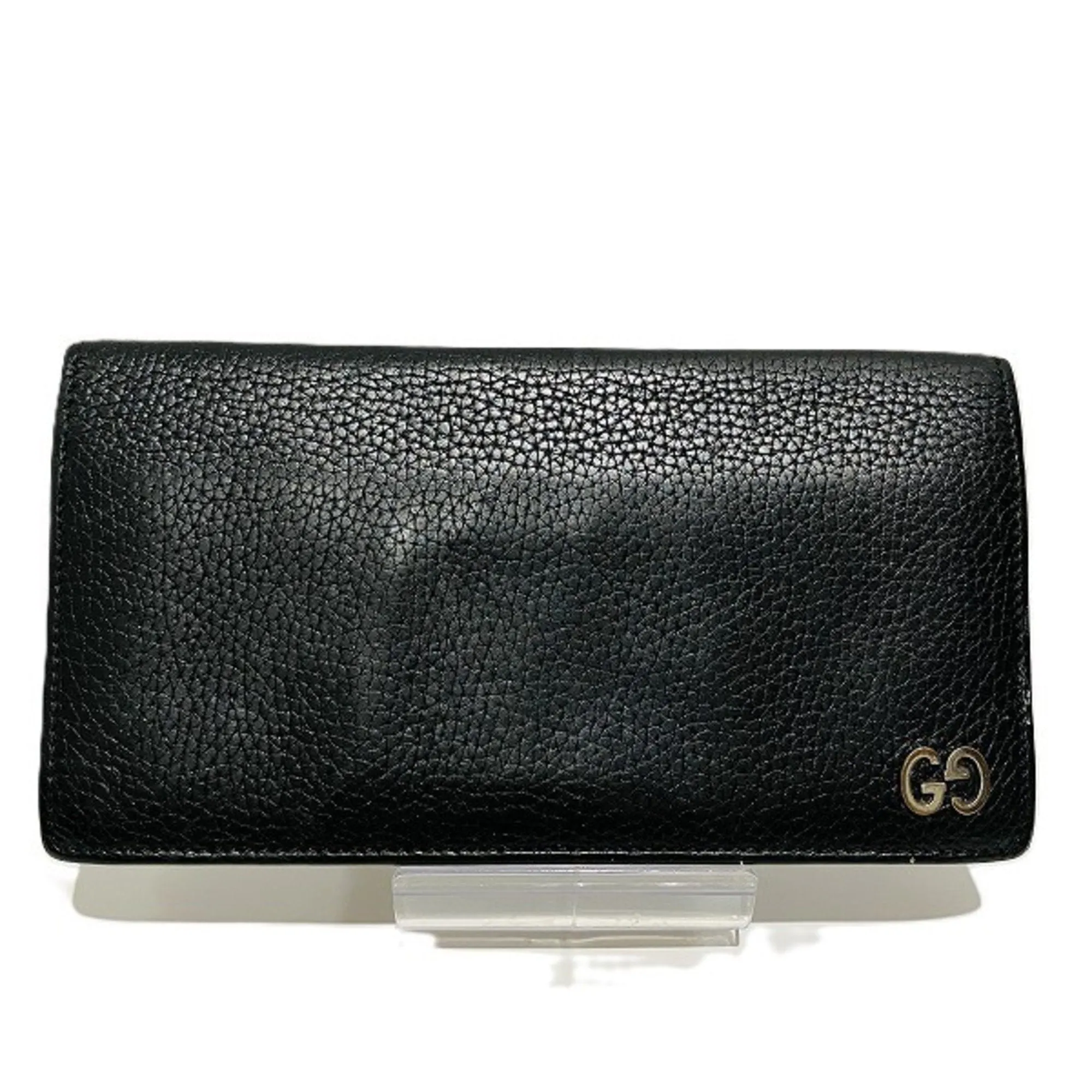Gucci Leather Long Bill Wallet (Bi-Fold) (Pre-Owned)
