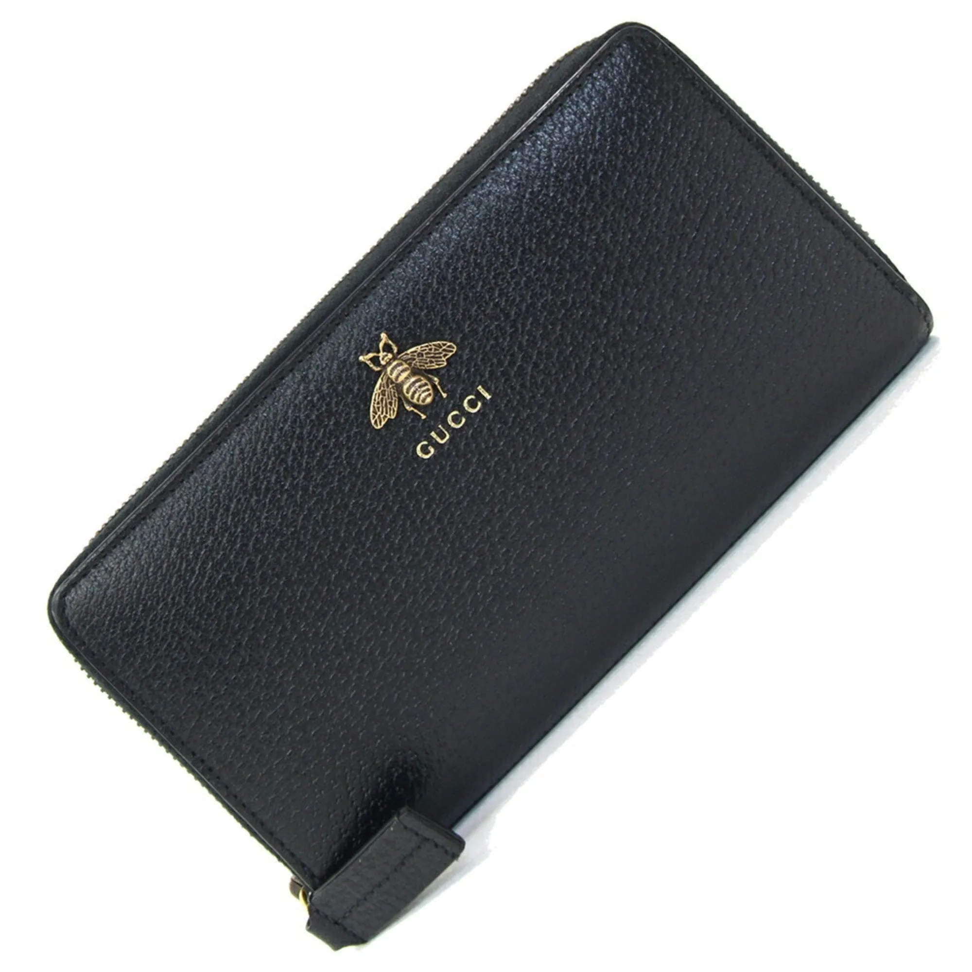 Gucci Leather Long Wallet (Bi-Fold) (Pre-Owned)
