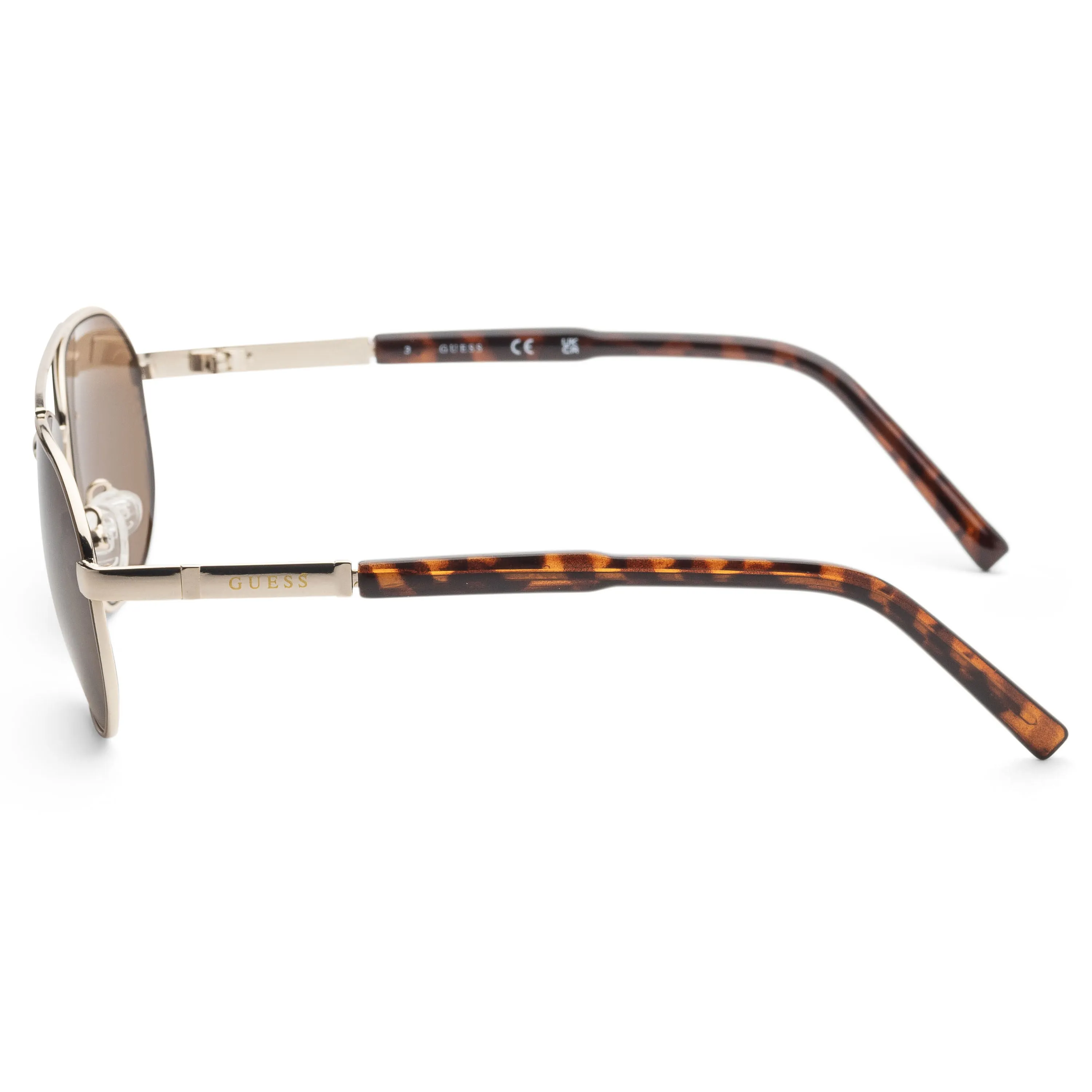 Guess Men's 57mm Gold Sunglasses GF0250-32E