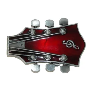 Guitar Head Belt Buckle