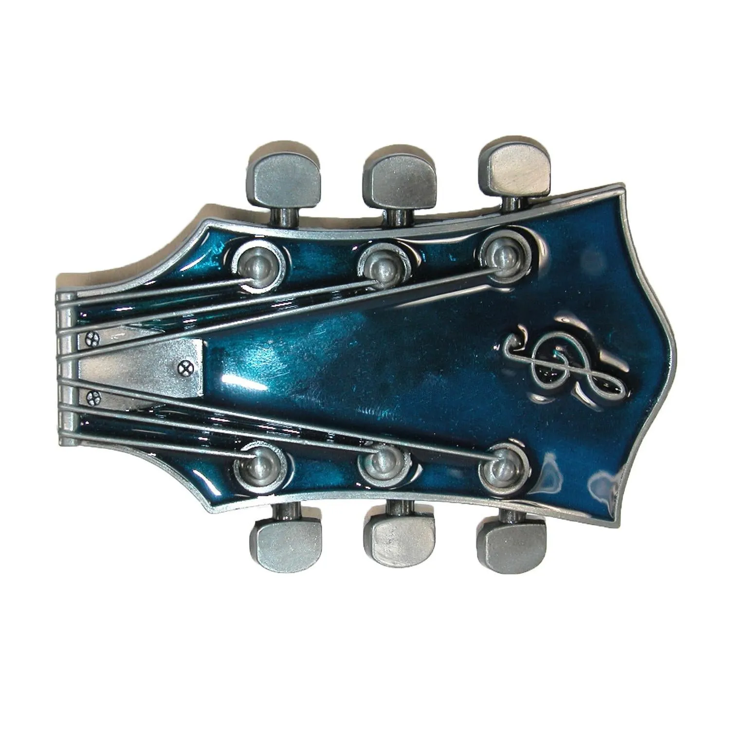 Guitar Head Belt Buckle