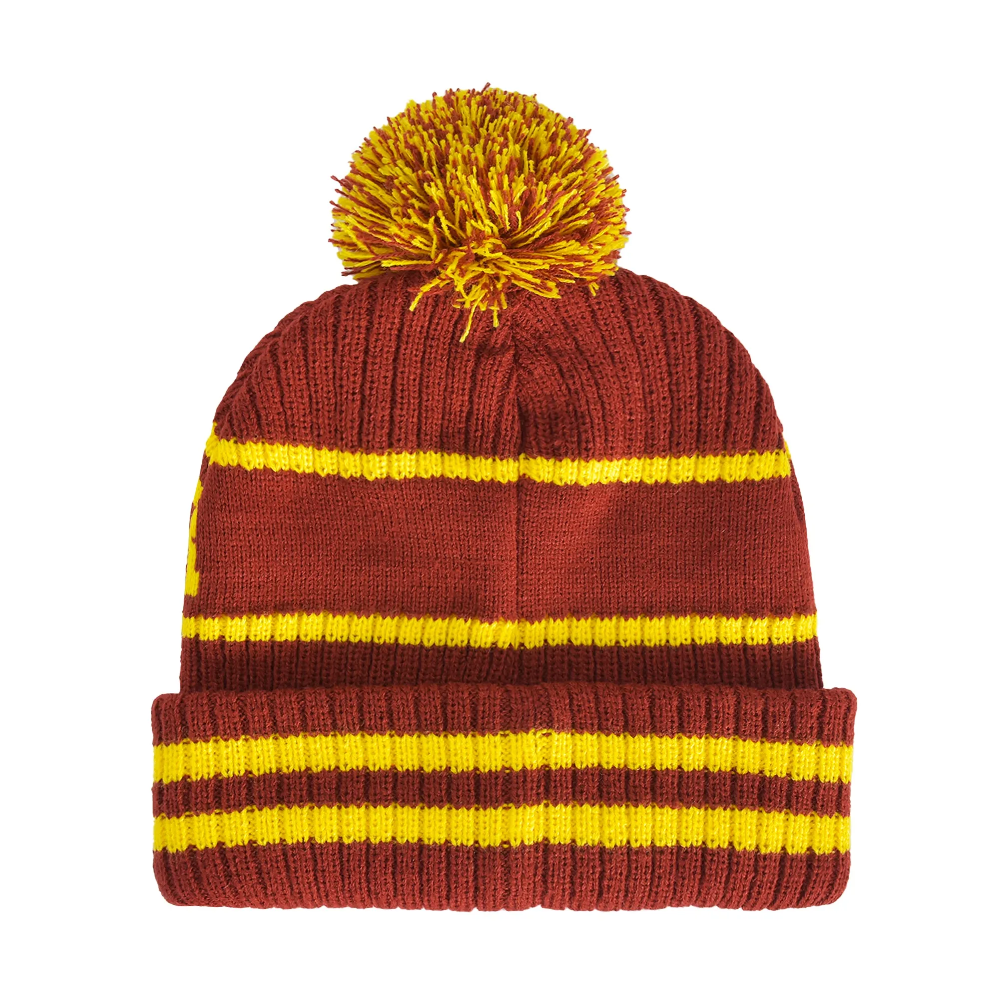HARRY POTTER GRYFFINDOR COLLEGIATE POM CUFF BEANIE