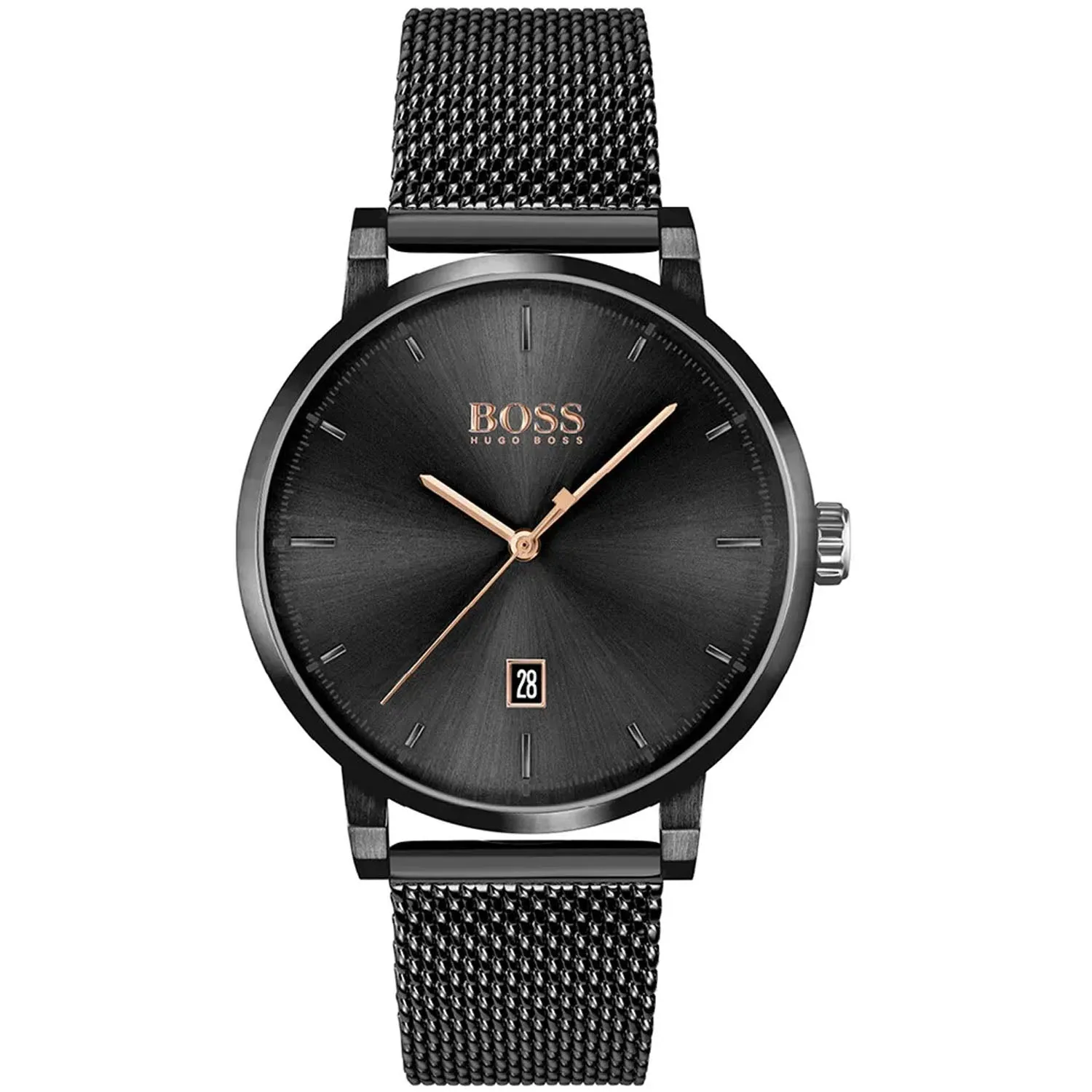 Hugo Boss Men's Confidence Black Dial Watch