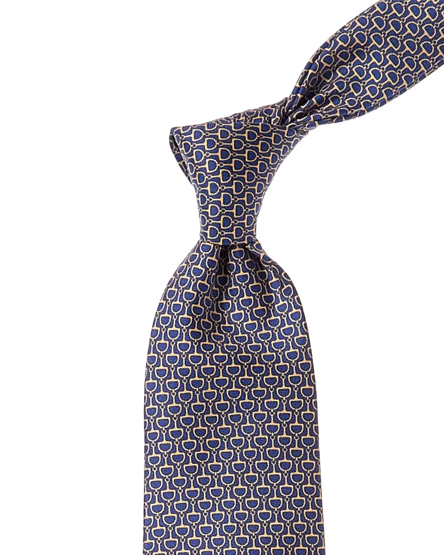 J.McLaughlin Bridle Silk Tie