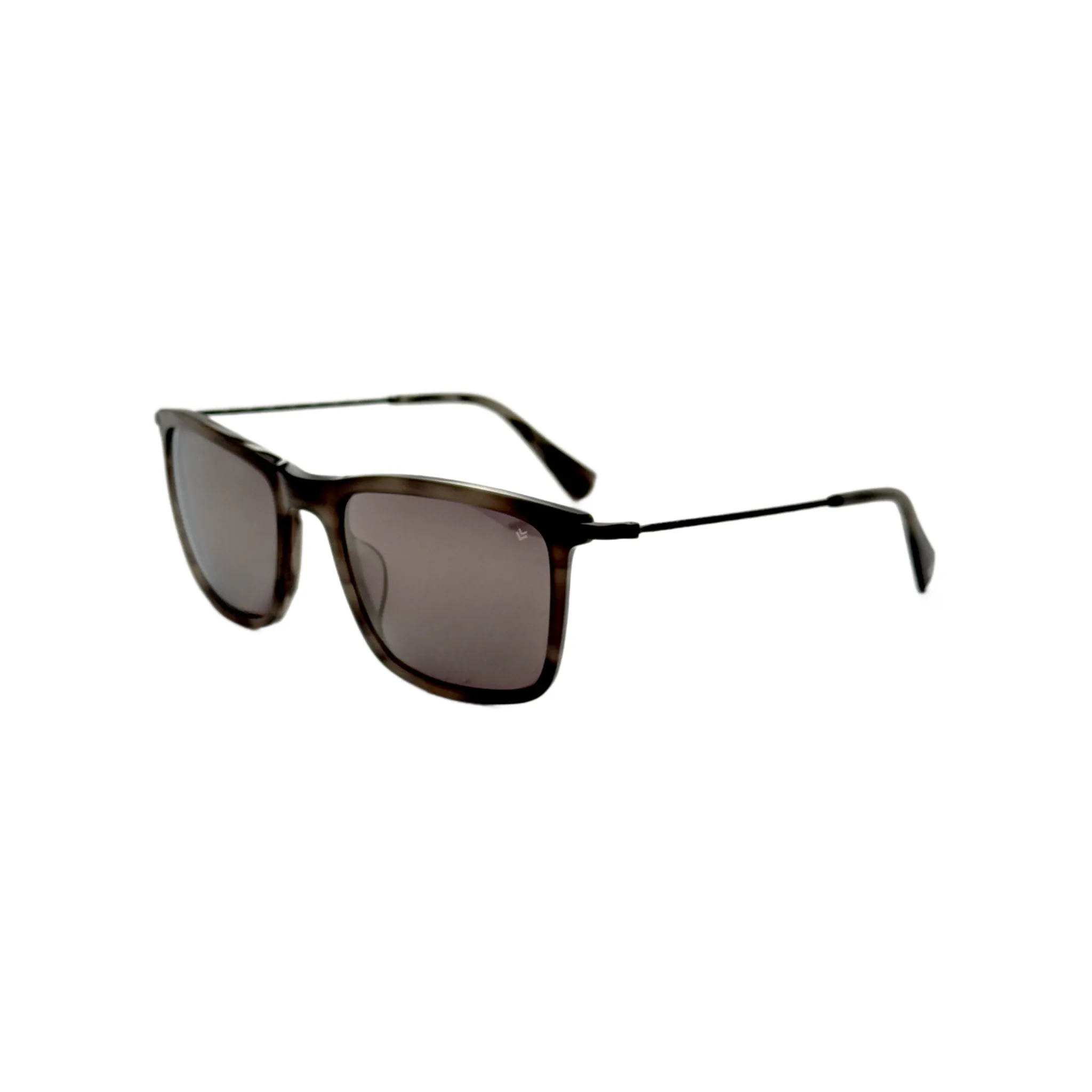 John Varvatos Men's 53 mm Grey Marble Sunglasses