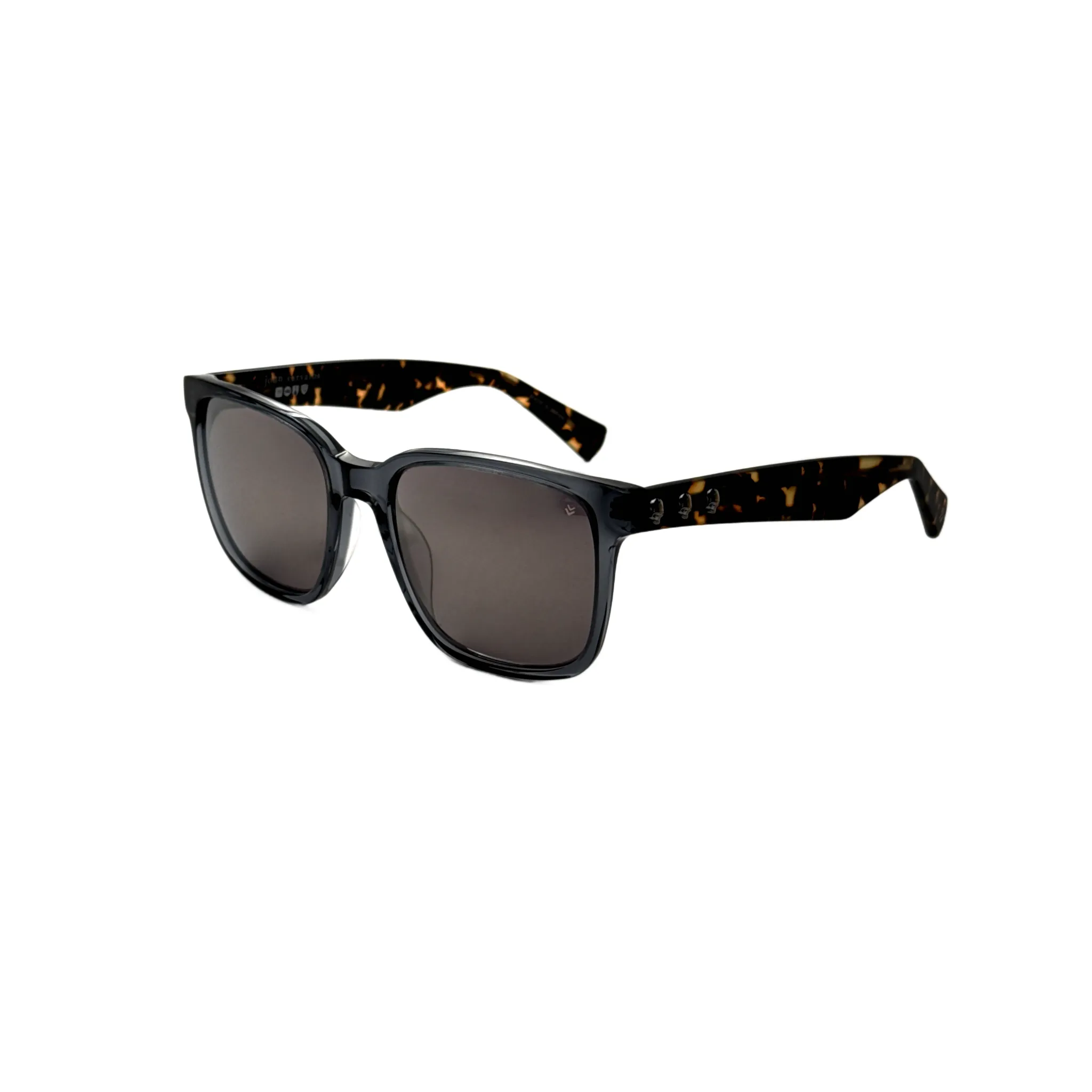 John Varvatos Men's 56 mm Blue Havana Sunglasses