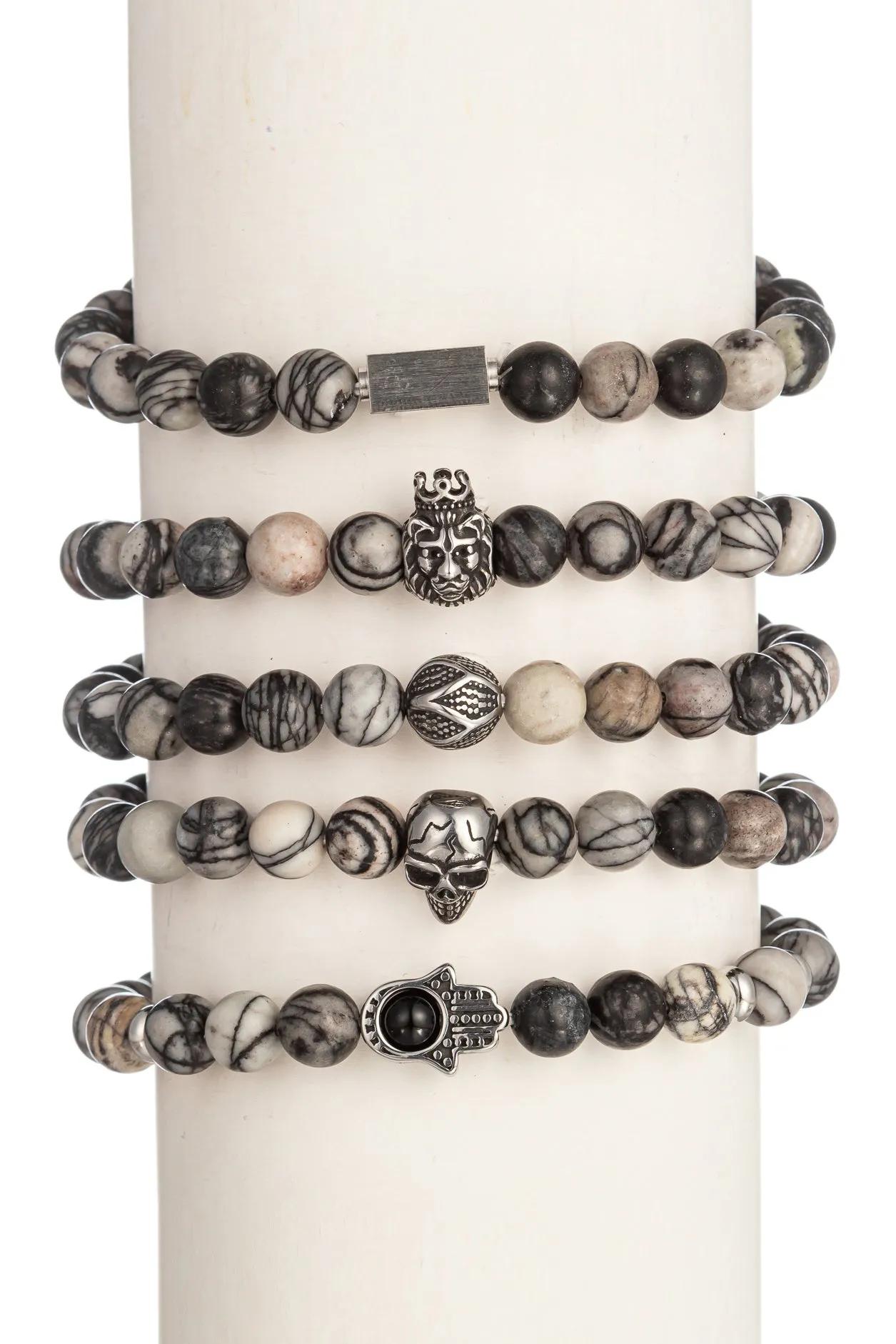 Leo Agate Bracelet