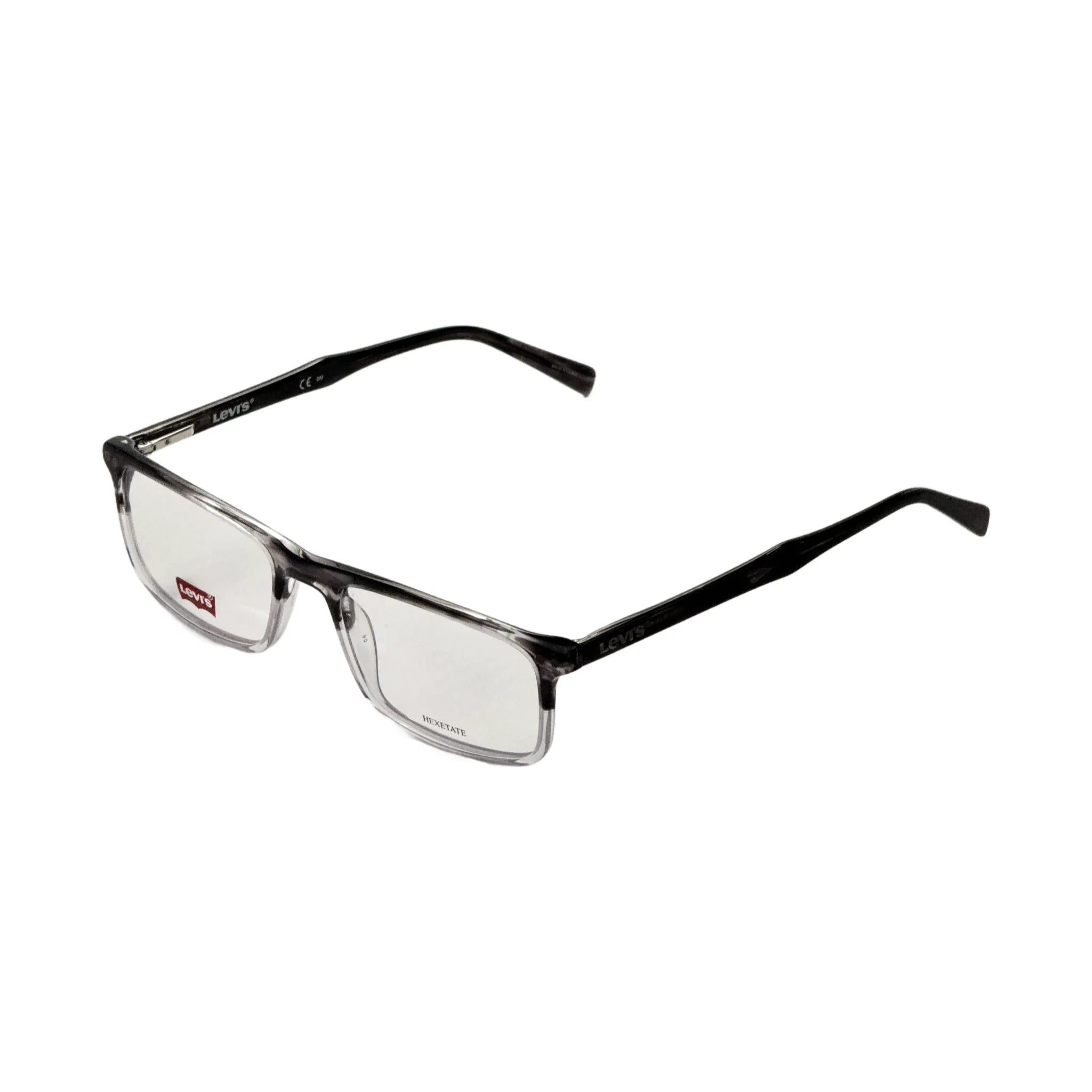 Levi's Men's 55 mm Grey Horn Opticals