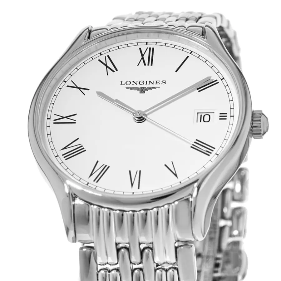 Longines Lyre Quartz 35mm White Dial Steel Unisex Watch L4.759.4.11.6