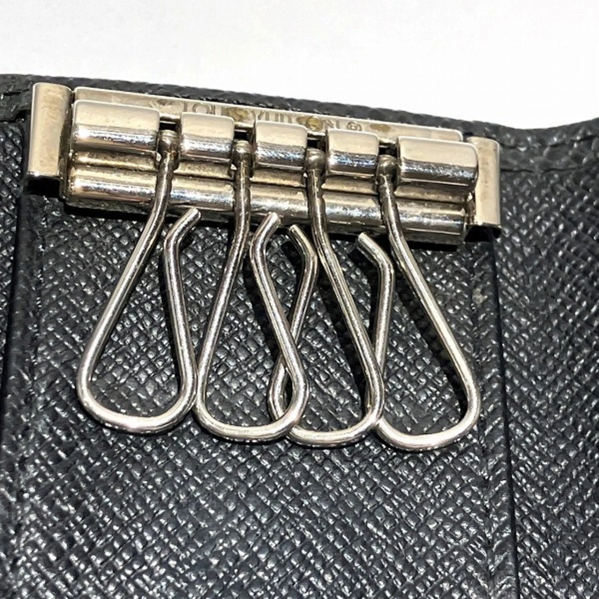 Louis Vuitton Ardoise Leather Keycase (Pre-Owned)