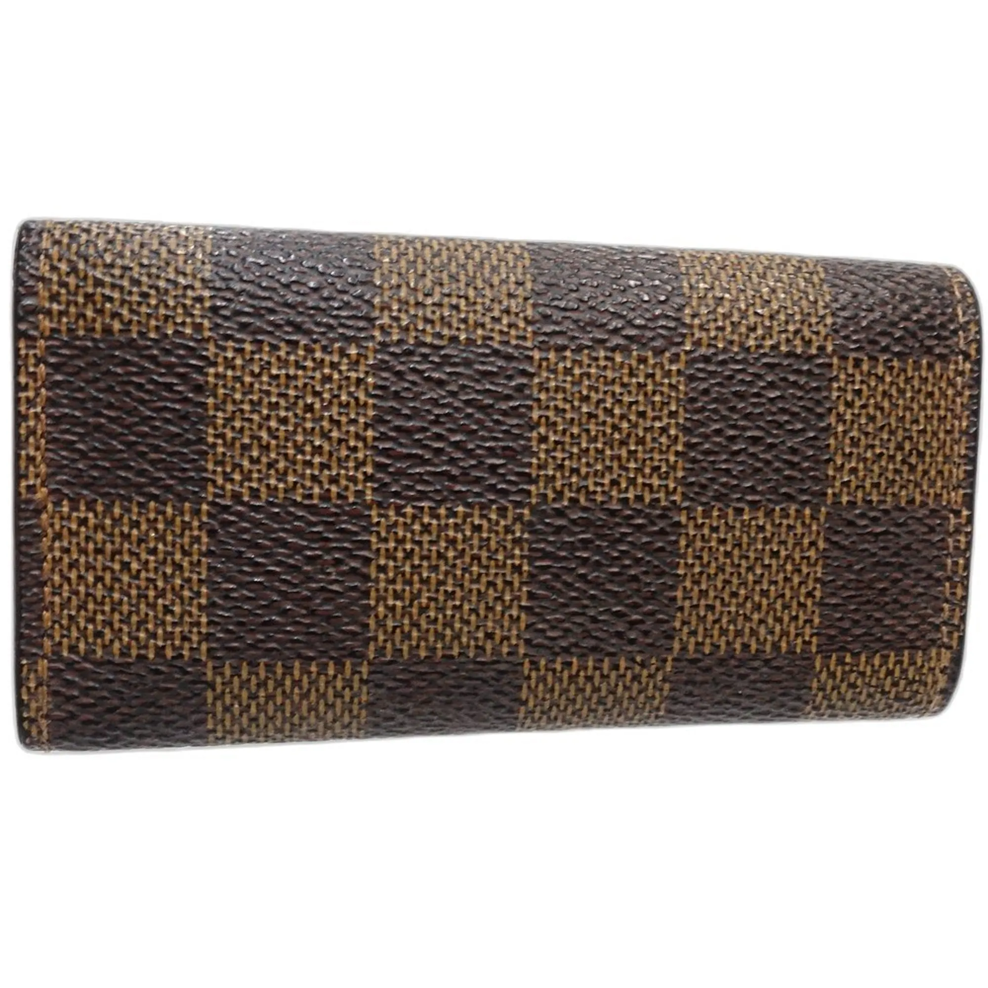 Louis Vuitton Damier Canvas Ebene Damier Canvas Keycase (Pre-Owned)