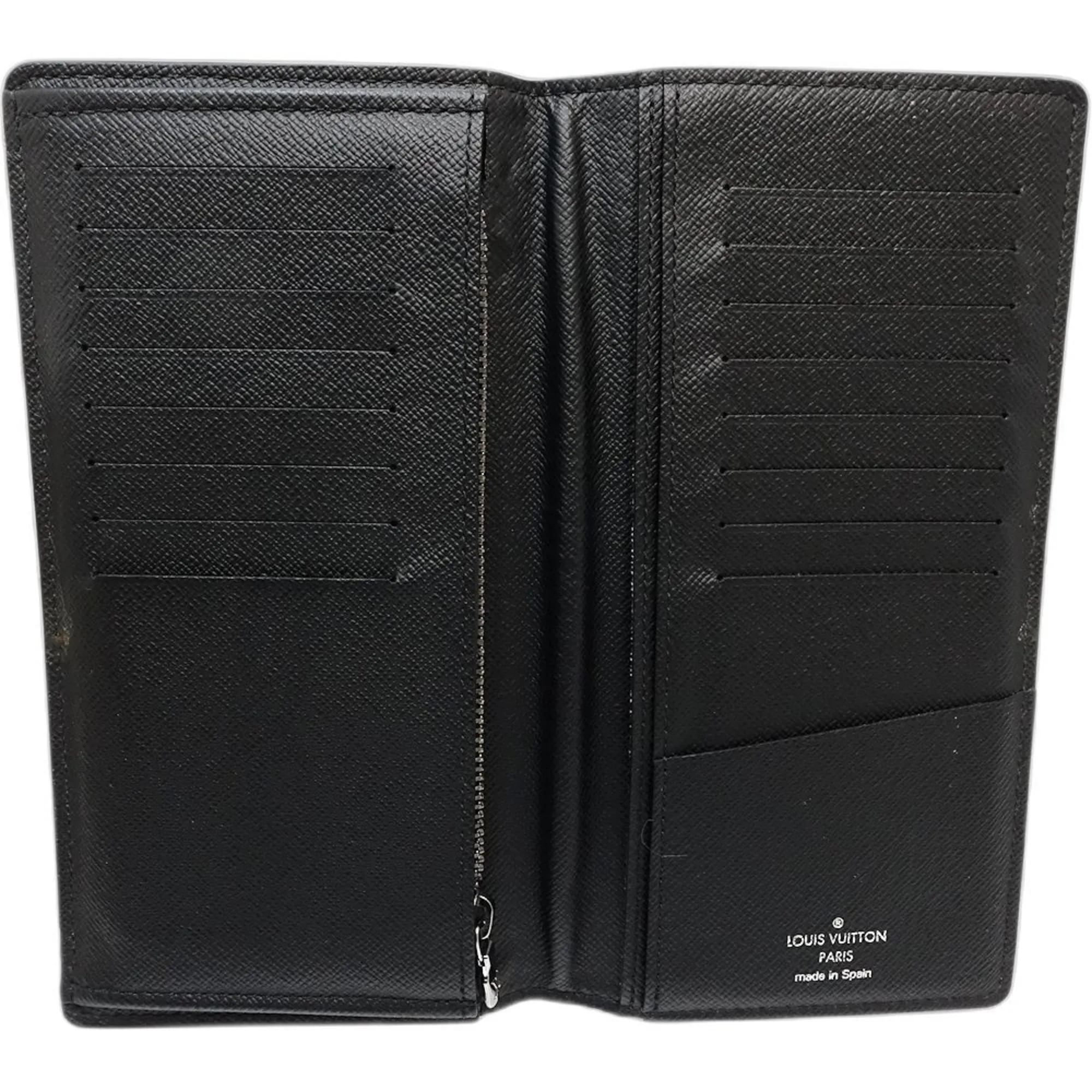 Louis Vuitton Monogram Eclipse Monogram Eclipse Noir Monogram Eclipse Long Wallet (Bi-Fold) (Pre-Owned)