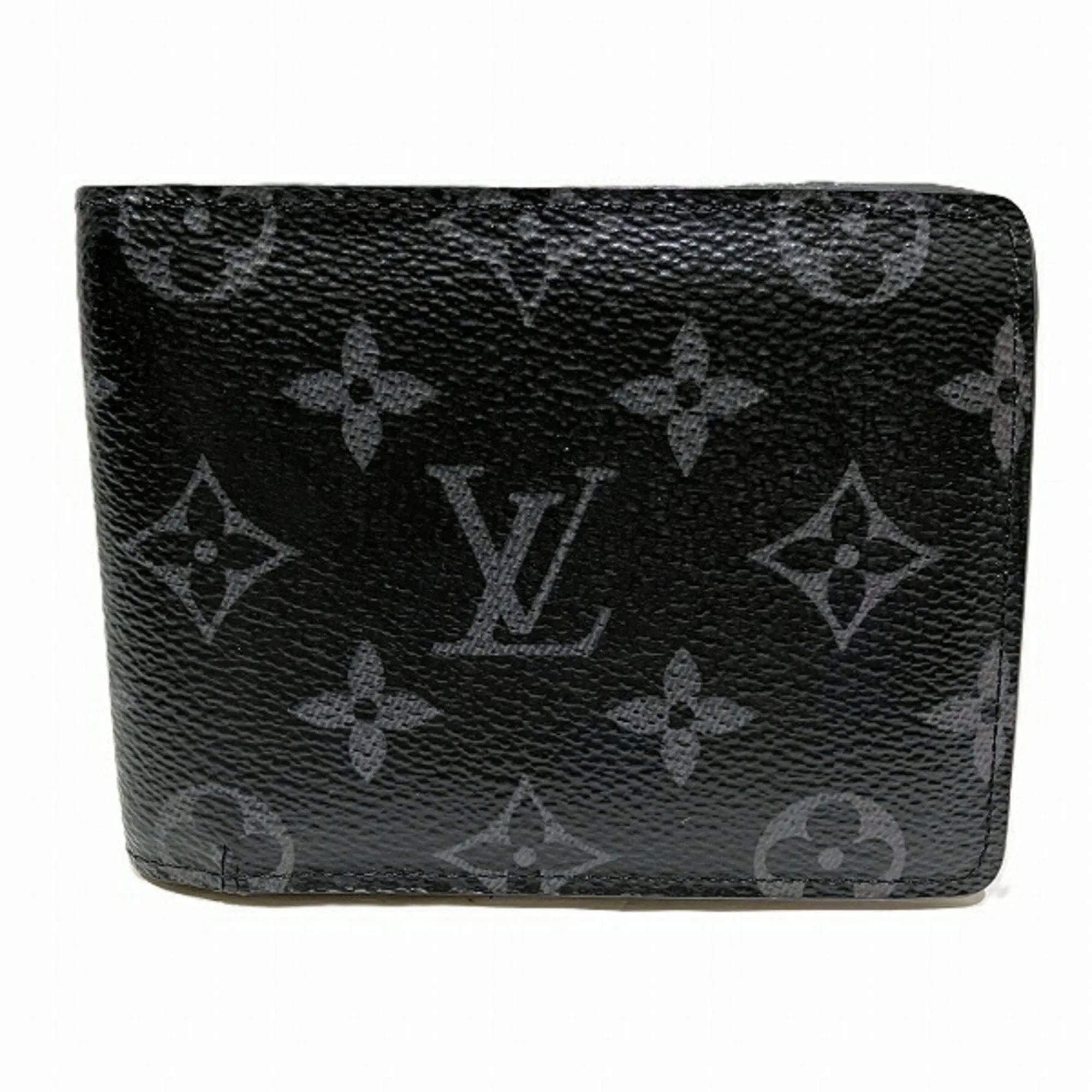 Louis Vuitton  Monogram Eclipse Monogram Eclipse Wallet (Bi-Fold) (Pre-Owned)