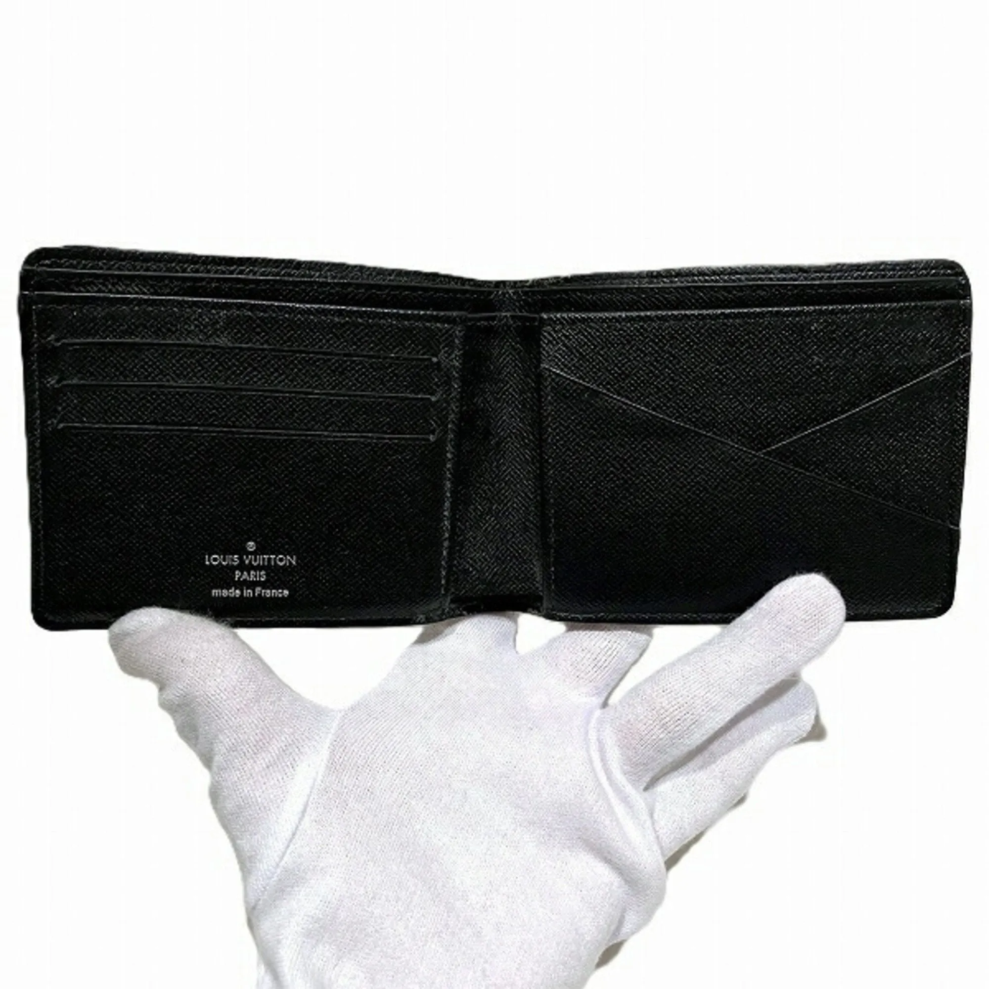 Louis Vuitton  Monogram Eclipse Monogram Eclipse Wallet (Bi-Fold) (Pre-Owned)