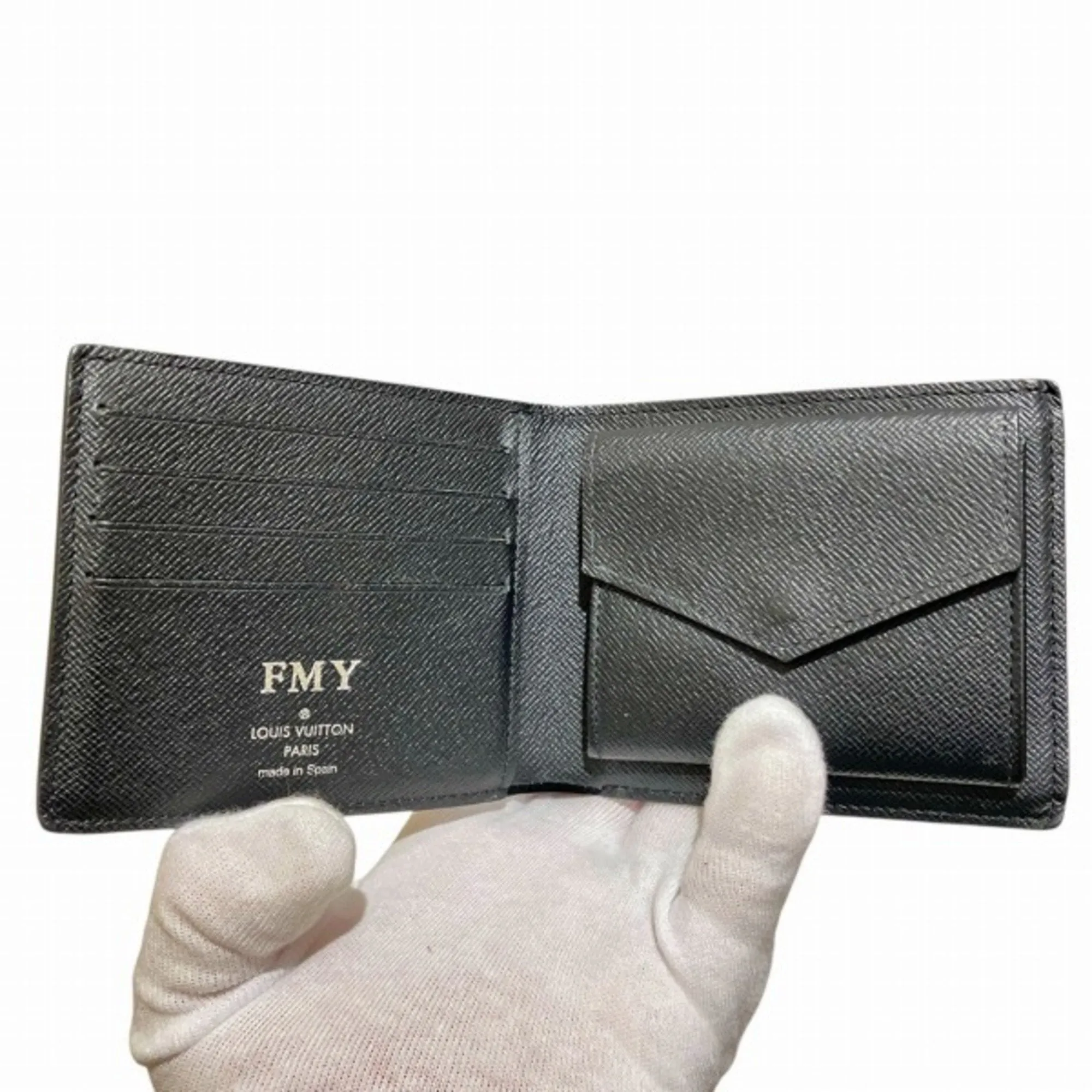 Louis Vuitton Monogram Eclipse Wallet (Bi-Fold) (Pre-Owned)