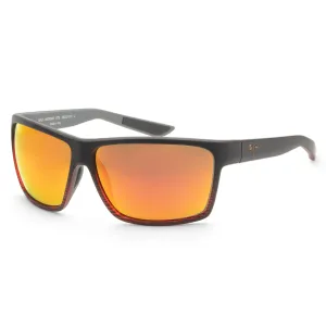 Maui Jim Men's Alenuihaha 65 mm Black Sunglasses