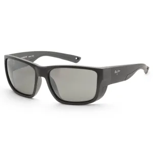 Maui Jim Men's Amberjack 60 mm Black Sunglasses