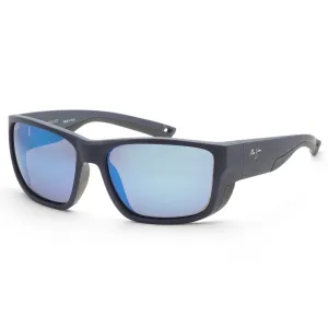 Maui Jim Men's Amberjack 60 mm Blue Sunglasses