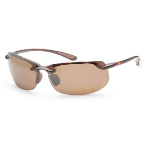 Maui Jim Men's Banyans 69 mm Brown Sunglasses
