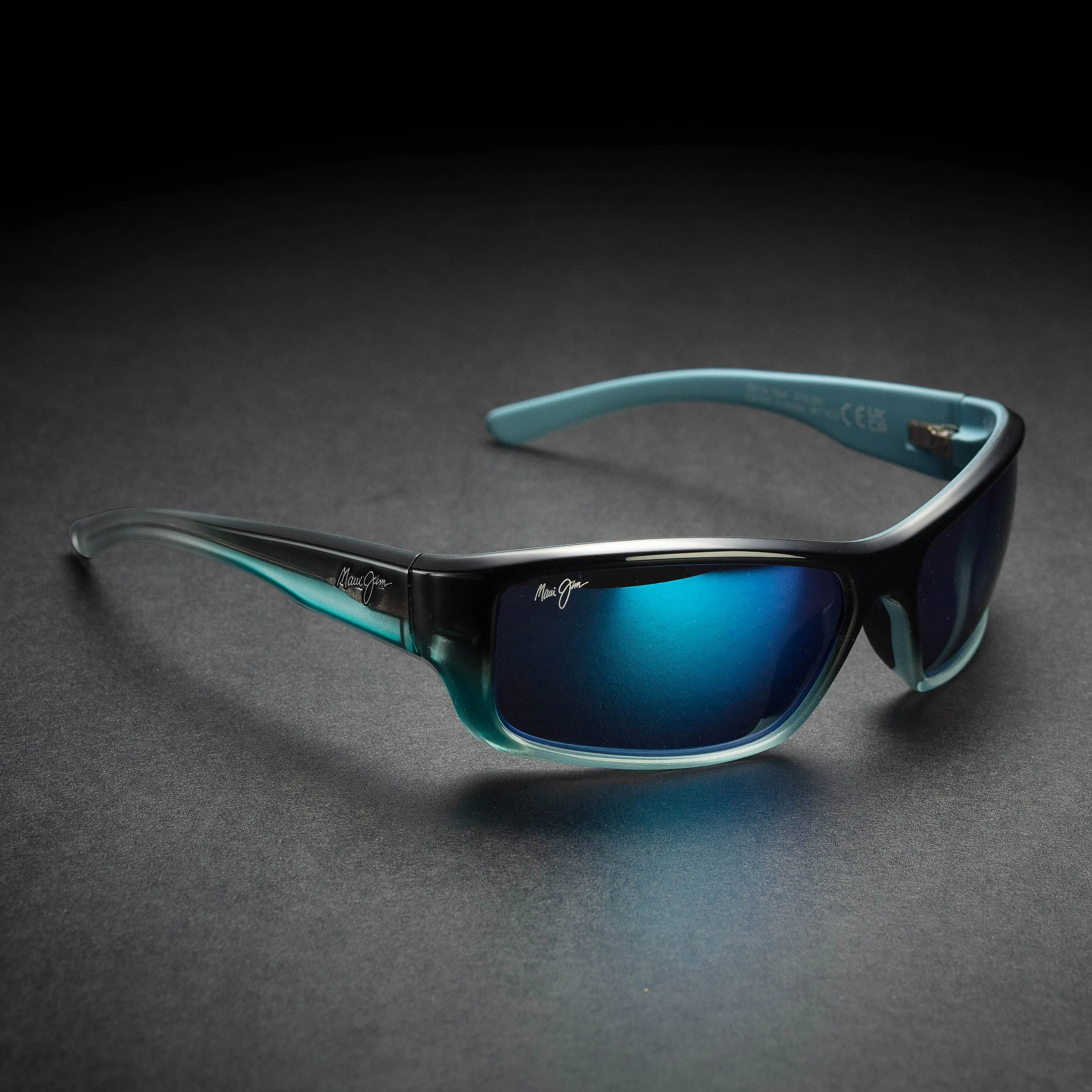 Maui Jim Men's Barrier Reef 62 mm Blue Sunglasses