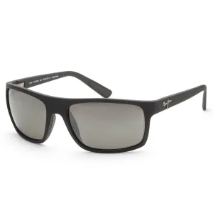 Maui Jim Men's Byron Bay 62 mm Black Sunglasses