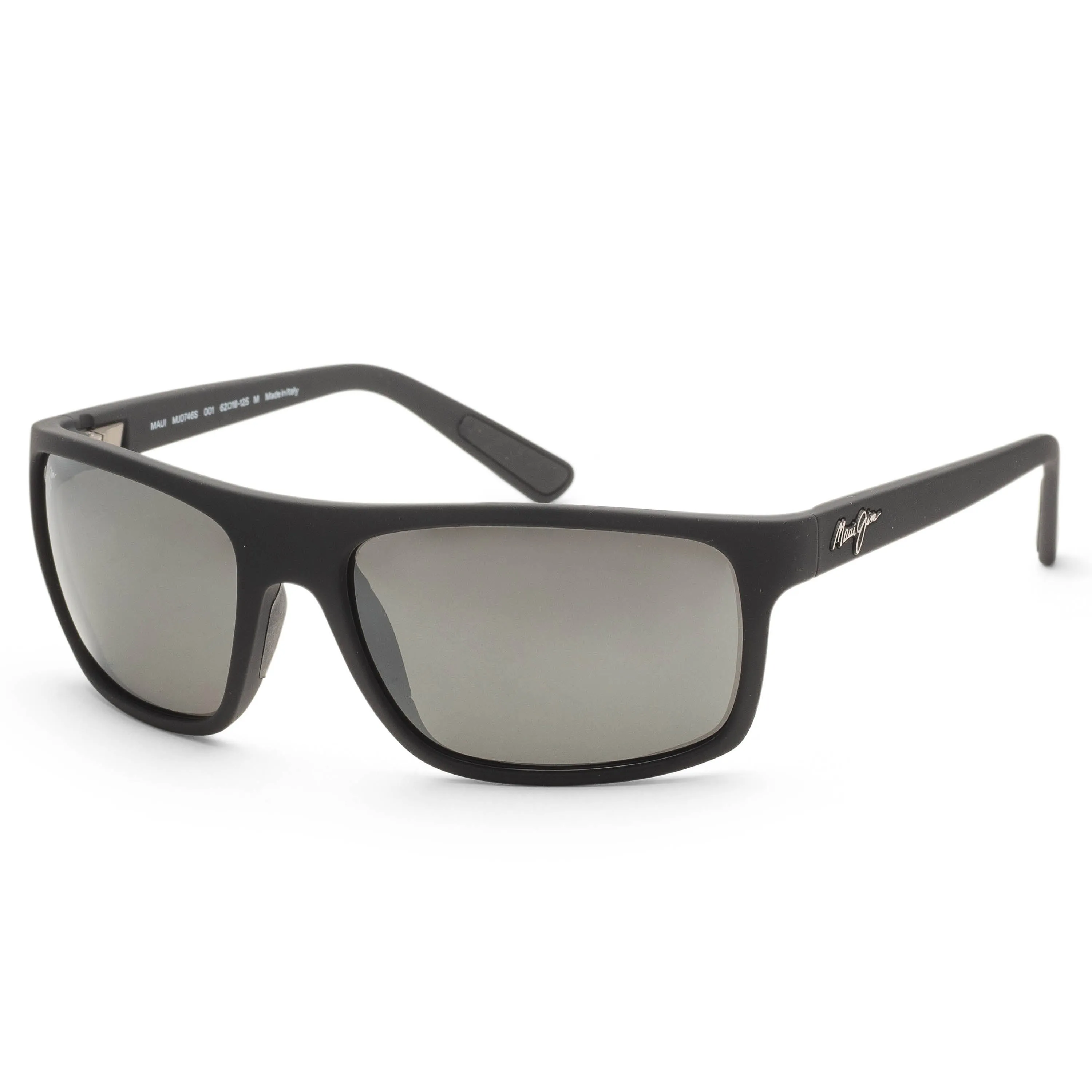 Maui Jim Men's Byron Bay 62 mm Black Sunglasses